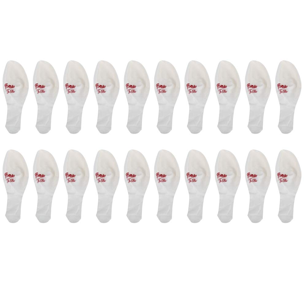 20Pcs DIY White Latex Balloons Kit - Cute Party Decorations for Wedding, Birthday, Baby Shower & Festive Events | Balloon Arch, Backdrop & Ceiling Decoration Supplies