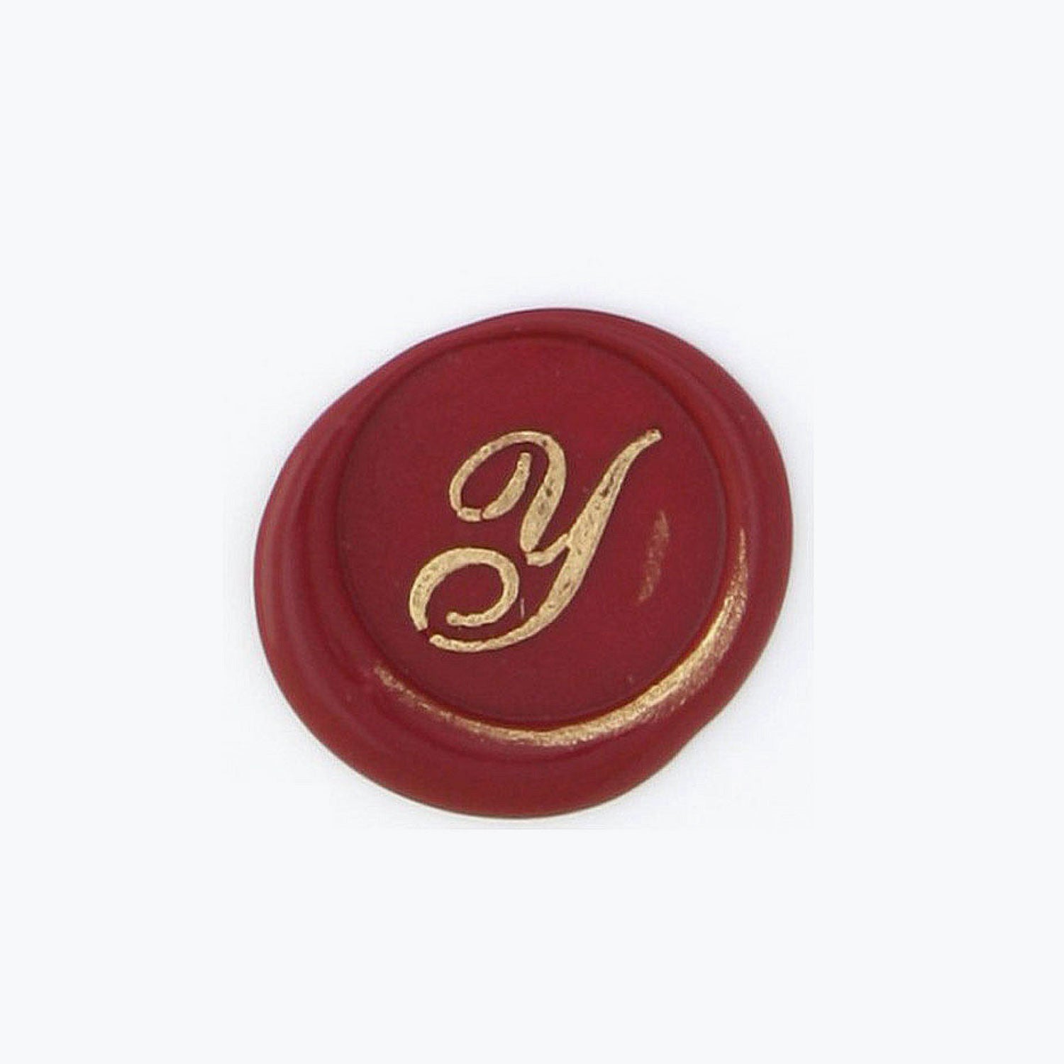 Bortoletti Bronze Initial Letter Y - Elegant Cursive Monogram for Home Decor, Personalized Gifts & Wedding Invitations