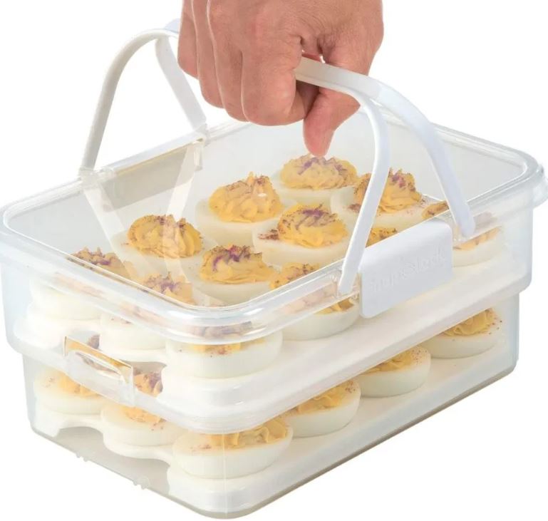 Devil Egg Carrier - Durable Egg Holder for Easter, Picnics & Camping - Perfect for Egg Hunts, Travel & Outdoor Adventures
