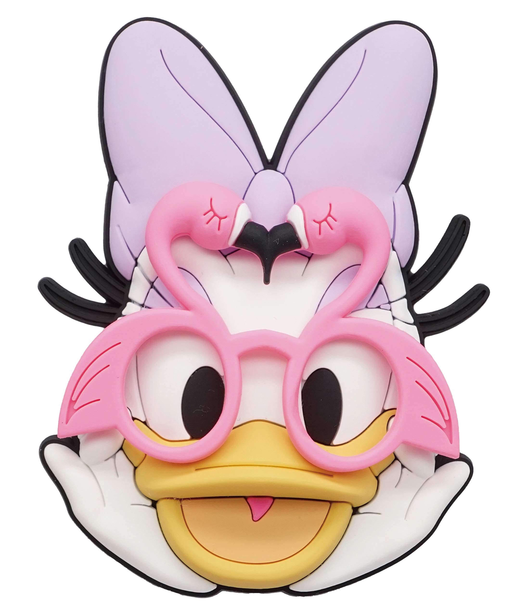 Daisy Duck with Sunglasses PVC Soft Touch Magnet - Disney Character Refrigerator Decoration for Kitchen & Office