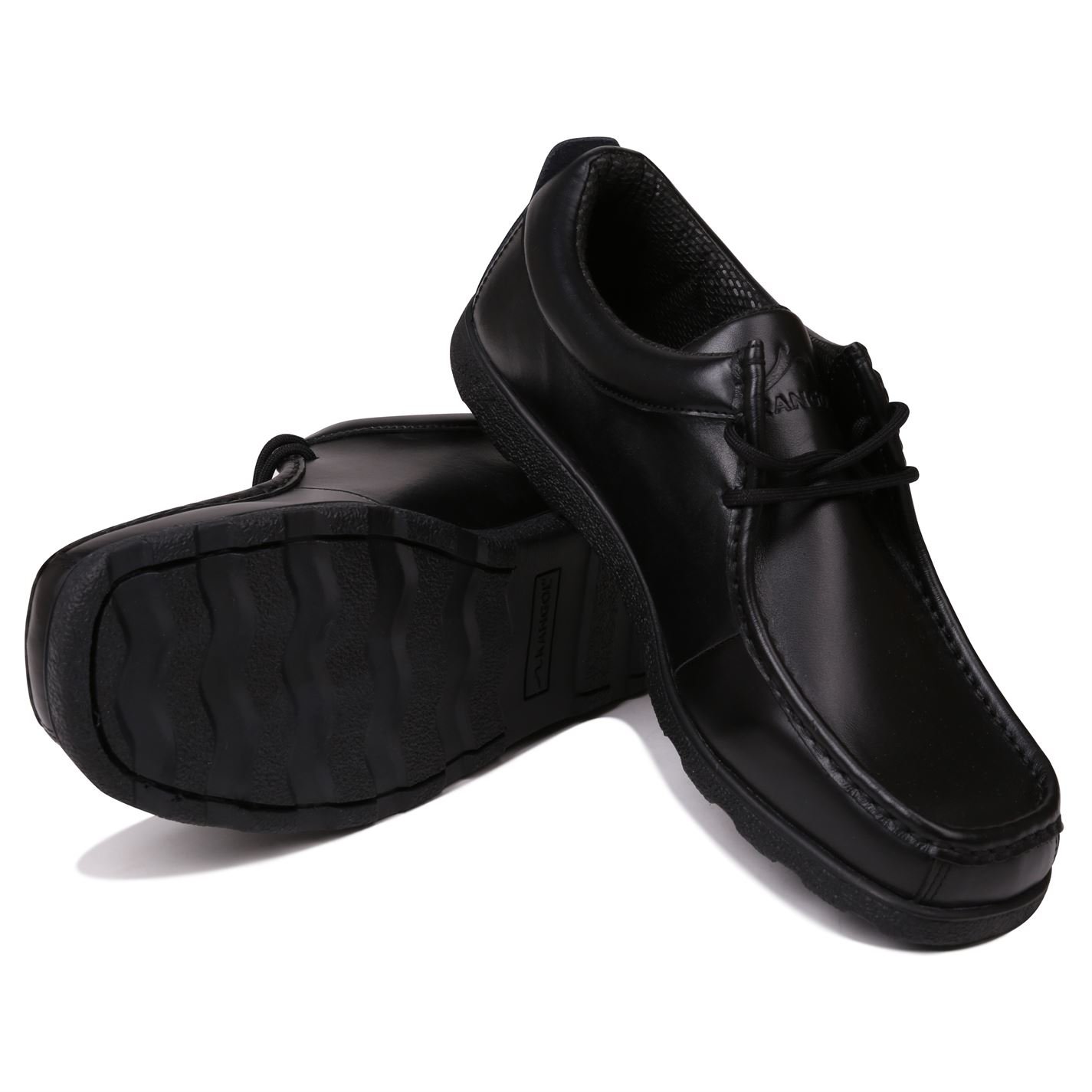 Kangol Waltham Lace-Up Men's Casual Shoes - Moc Toe Design for Comfort & Style | Perfect for Walking, Travel & Everyday Wear