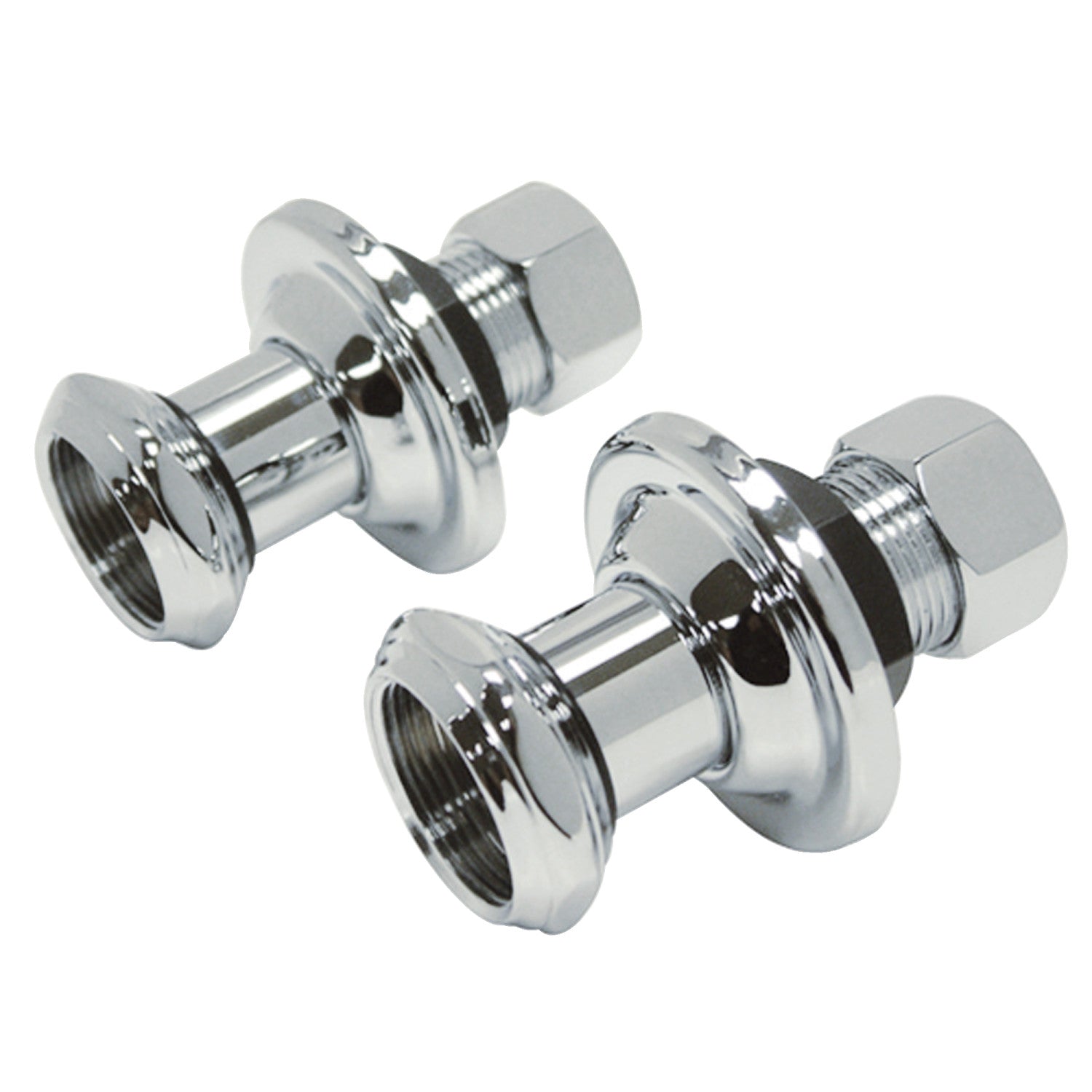 AEU4101 1-3/4 Inch Wall Union Extension in Polished Chrome - Aqua Vintage Style for Bathroom & Kitchen Plumbing Repairs
