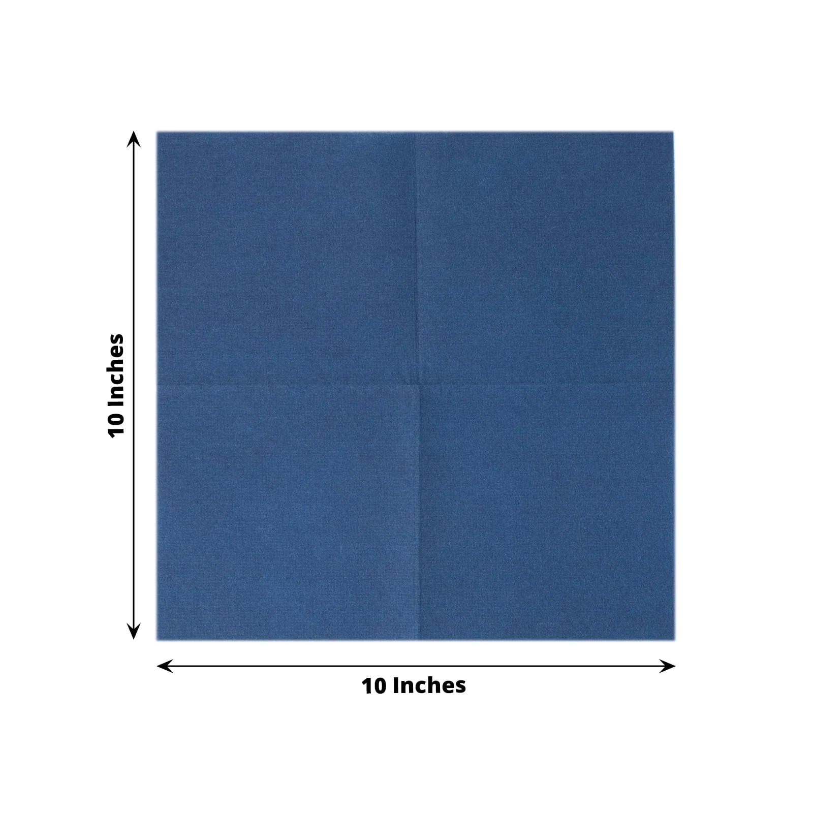 Premium 20-Pack 10x10 Inch White Airlaid Paper Cocktail Napkins - Soft, Absorbent & Disposable for Parties, Weddings & Events