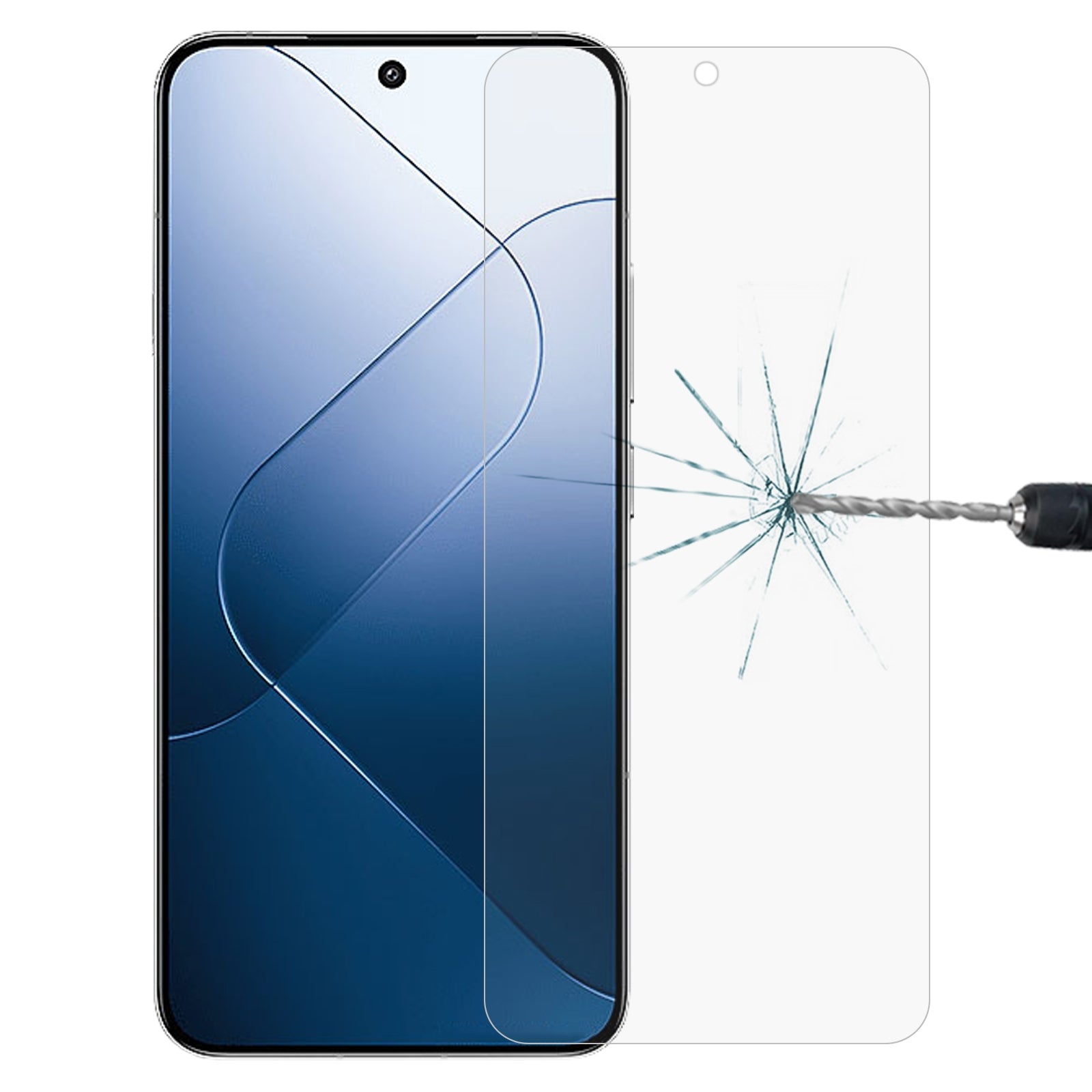 Tempered Glass Screen Protector for Xiaomi 14 - HD Clear, Anti-Scratch, Bubble-Free - Perfect for Daily Use, Gaming, and Work Protection