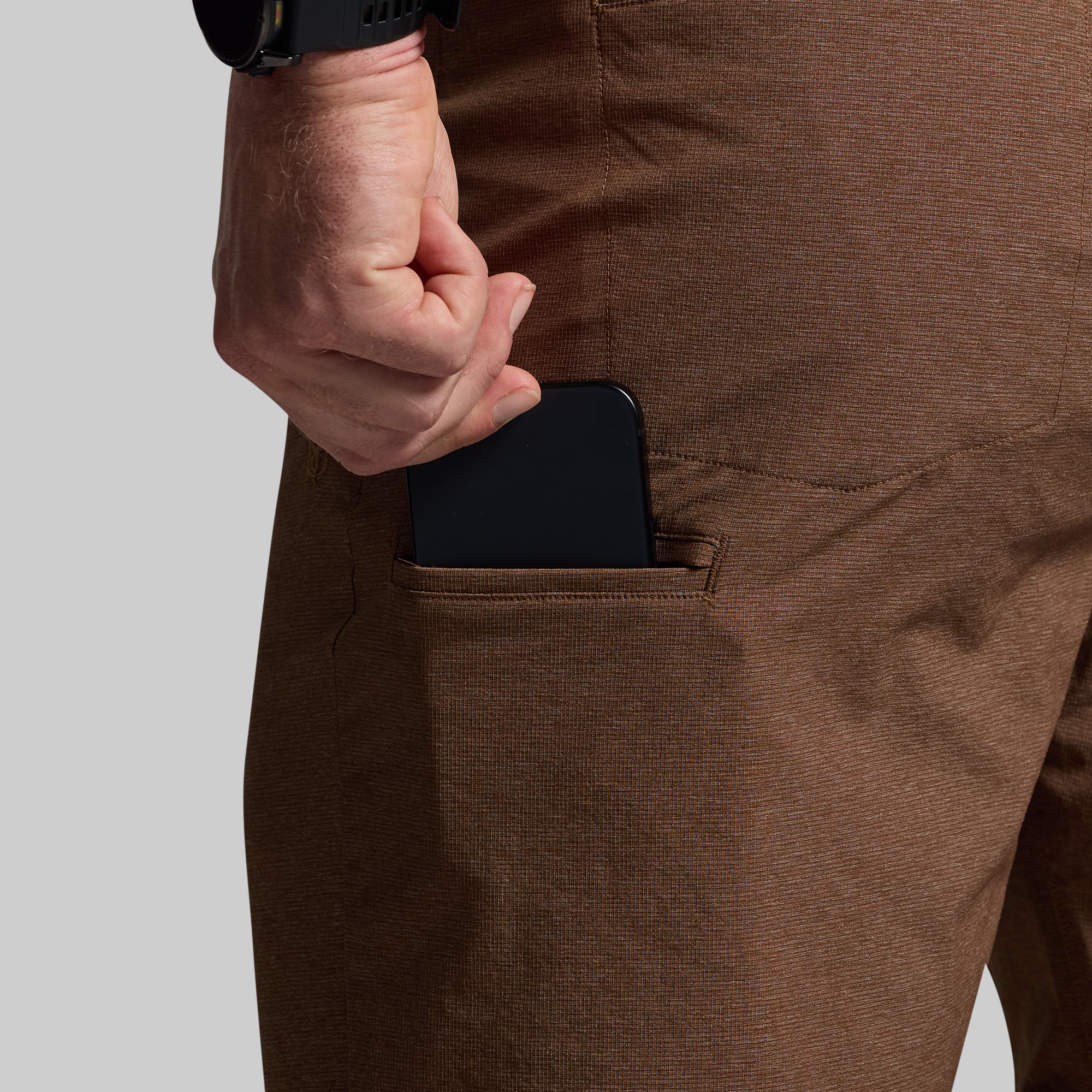Traverse Short 7 - Coyote Brown Tactical Hiking Pants for Men | Durable Outdoor Adventure & Travel Shorts | Perfect for Camping, Hiking & Military Use