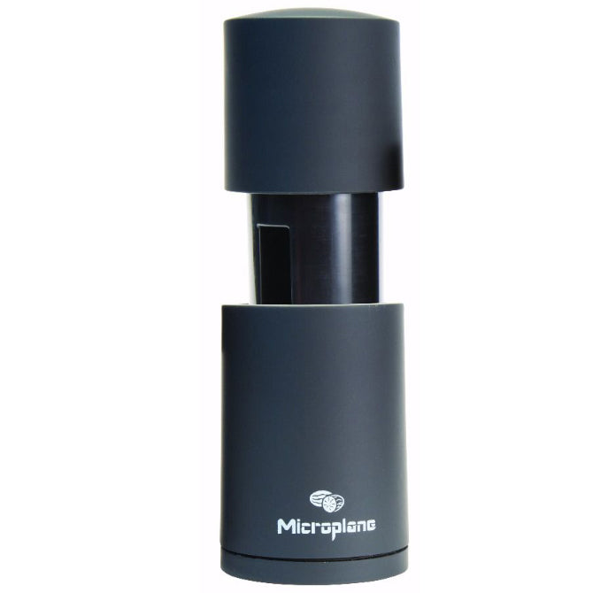 Premium Microplane Spice Mill - Adjustable Stainless Steel Grinder for Fresh Herbs, Peppercorns & Spices - Perfect for Cooking, Baking & Gourmet Seasoning