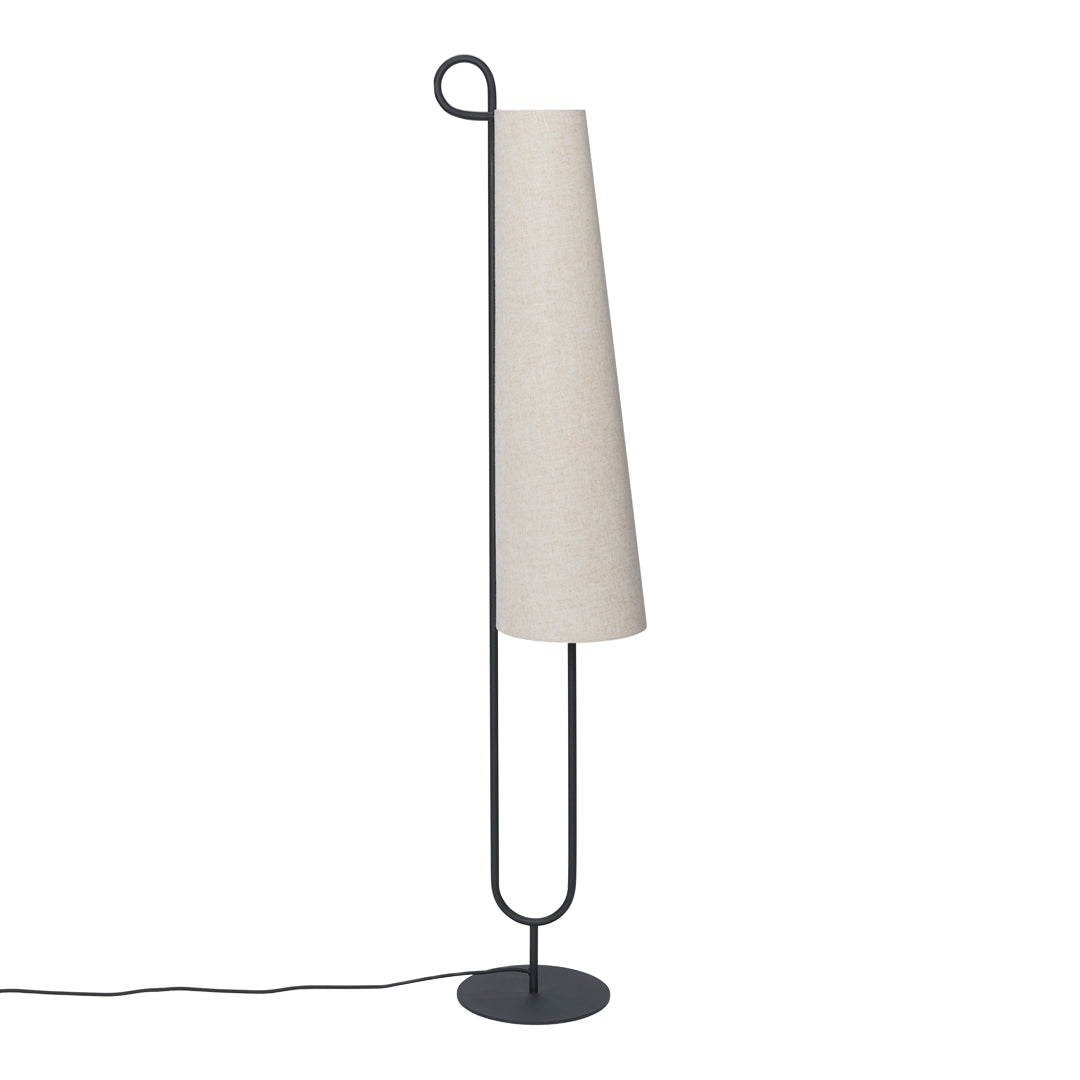 Ancora Modern Floor Lamp with Adjustable Brightness - LED Standing Light for Living Room, Bedroom, or Office - Stylish Home Decor Lighting Fixture