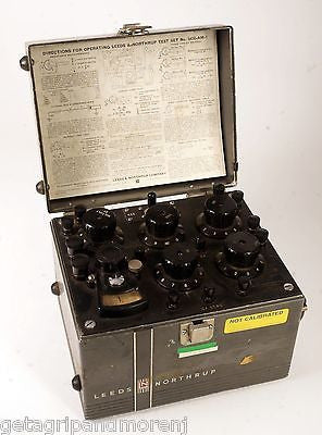 Leeds & Northrup 5430 AM 1 Galvanometer Test Set - Precision Electrical Measurement for Laboratory & Industrial Use