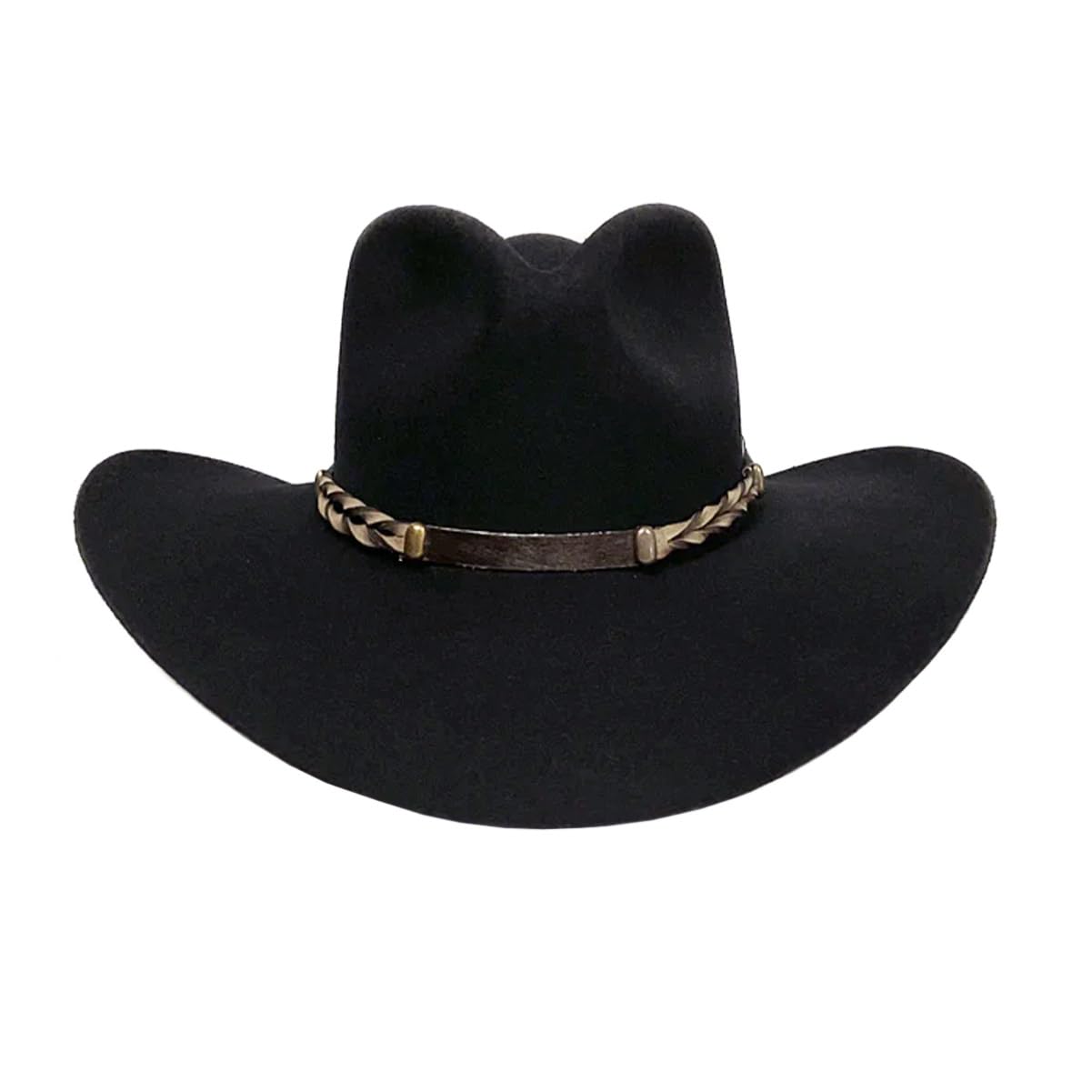 Stetson Drifter Western Cowboy Hat for Men - Genuine Felt Rancher Hat with Leather Band - Perfect for Rodeo, Country Music Festivals & Outdoor Adventures