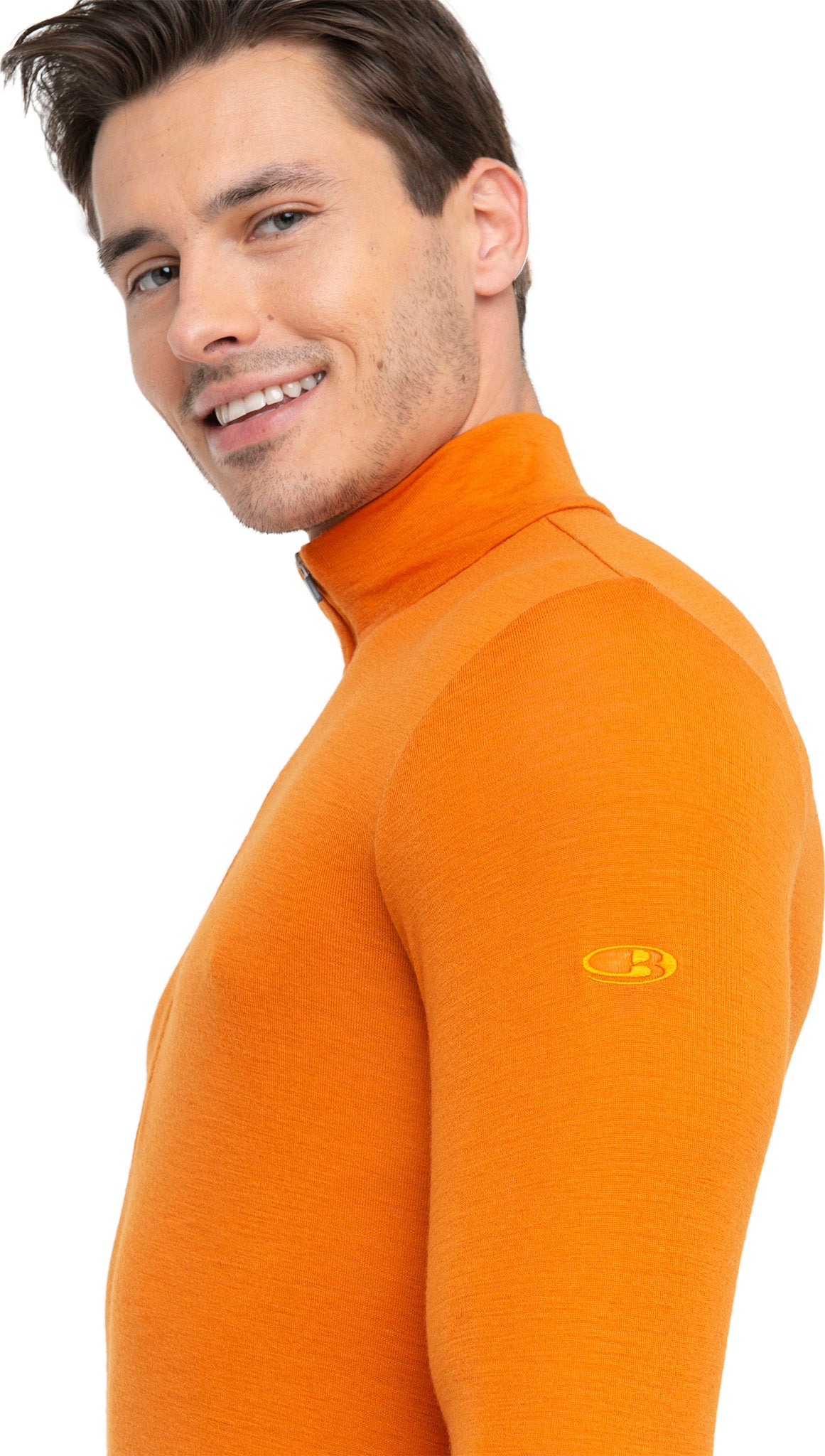 175 Everyday Merino Long Sleeve Half Zip Thermal Top for Men - Warm Base Layer for Hiking, Skiing & Winter Outdoor Activities