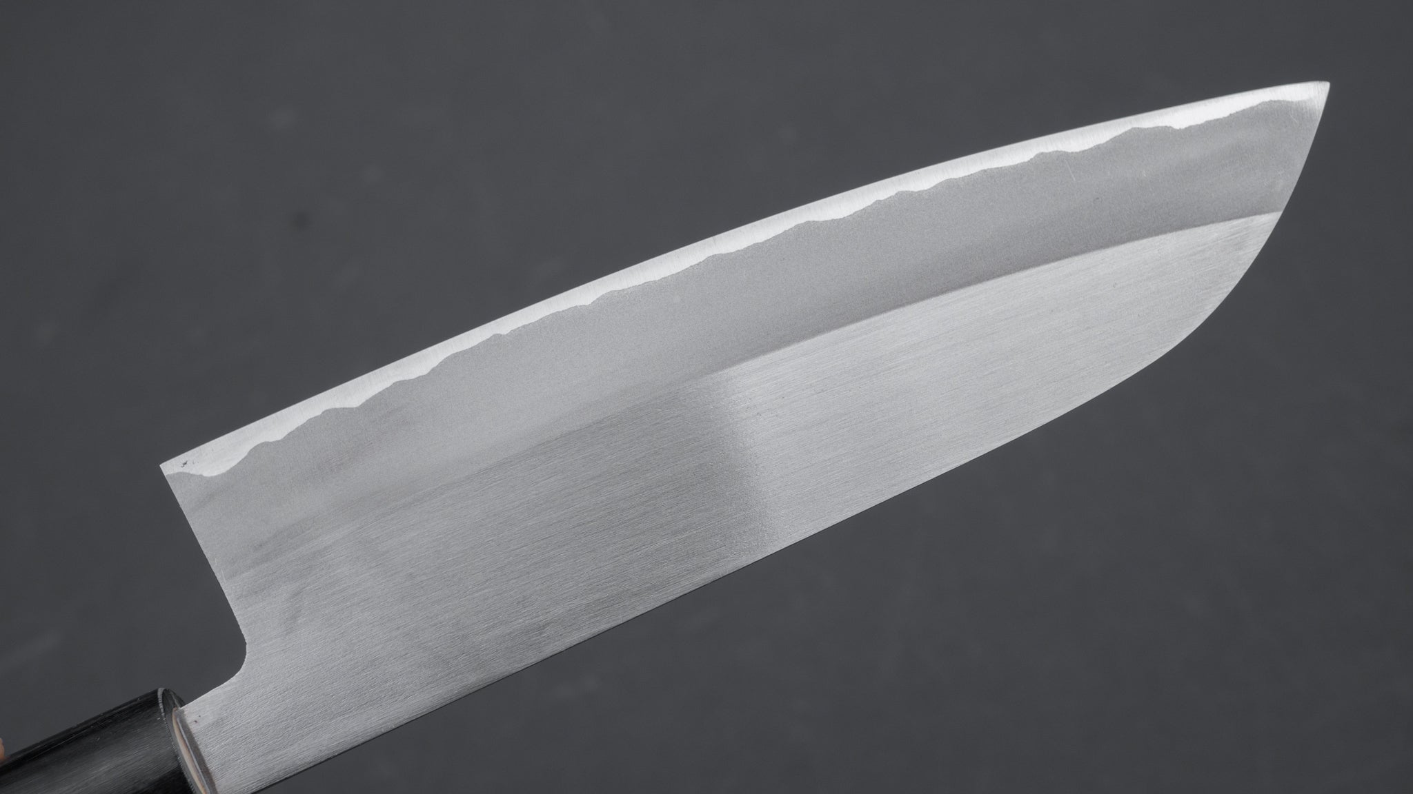 Premium Hitohira AH White #2 Stainless Clad Santoku Knife 170mm - Japanese Ho Wood Handle - Perfect for Slicing, Dicing & Precision Cooking in Professional Kitchens & Home Use