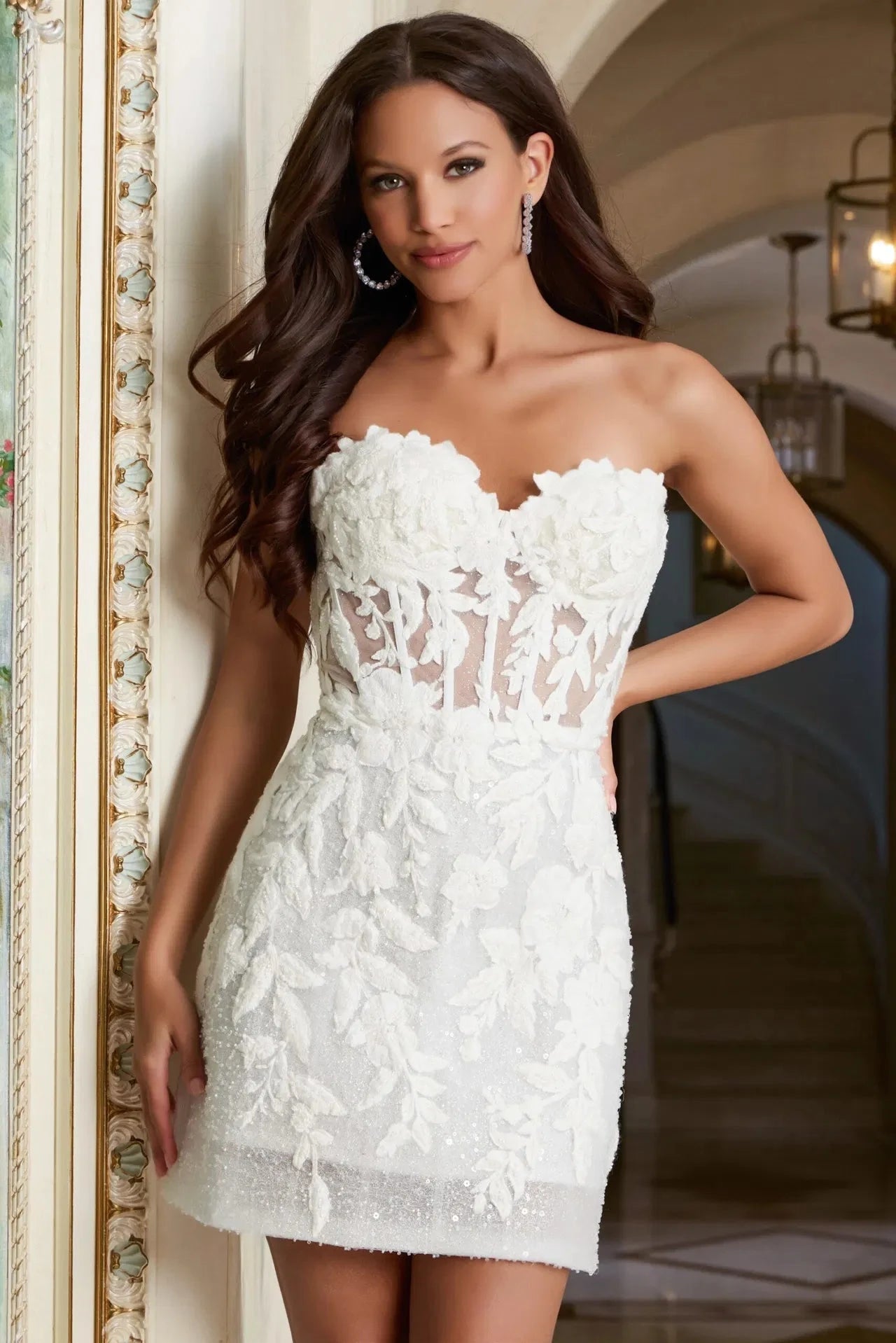 Jovani 45855 Women's Elegant Evening Dress for Prom, Party & Special Occasions - Perfect for Weddings, Galas & Formal Events