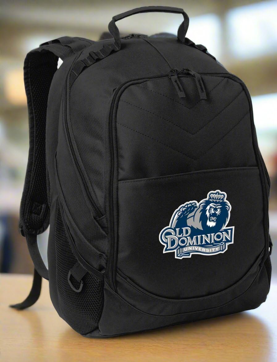 Old Dominion University ODU Monarchs Laptop Backpack - Durable College Computer Bag for Students, Professionals & Campus Life
