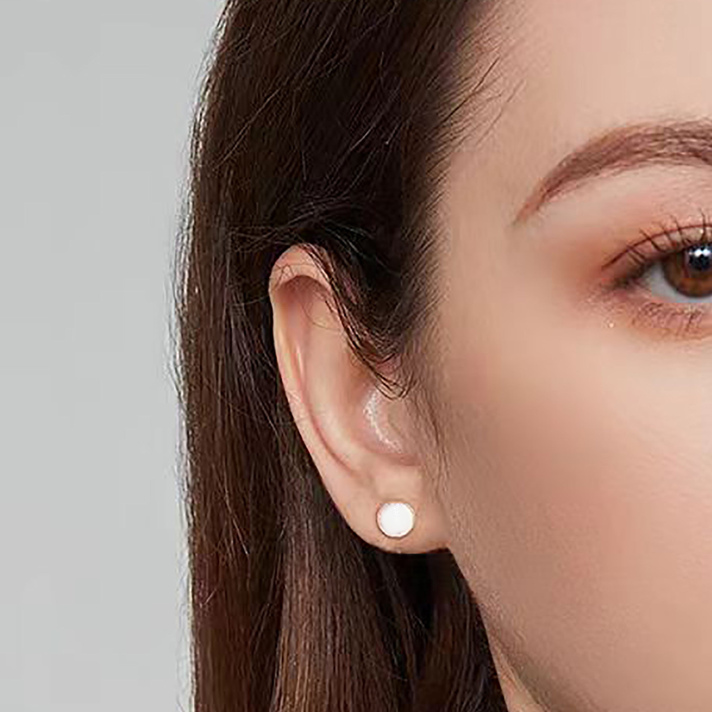 Minimal Pearl Breastmilk Earrings - Elegant Dainty Jewelry for Nursing Moms, Perfect for Everyday Wear & Special Occasions