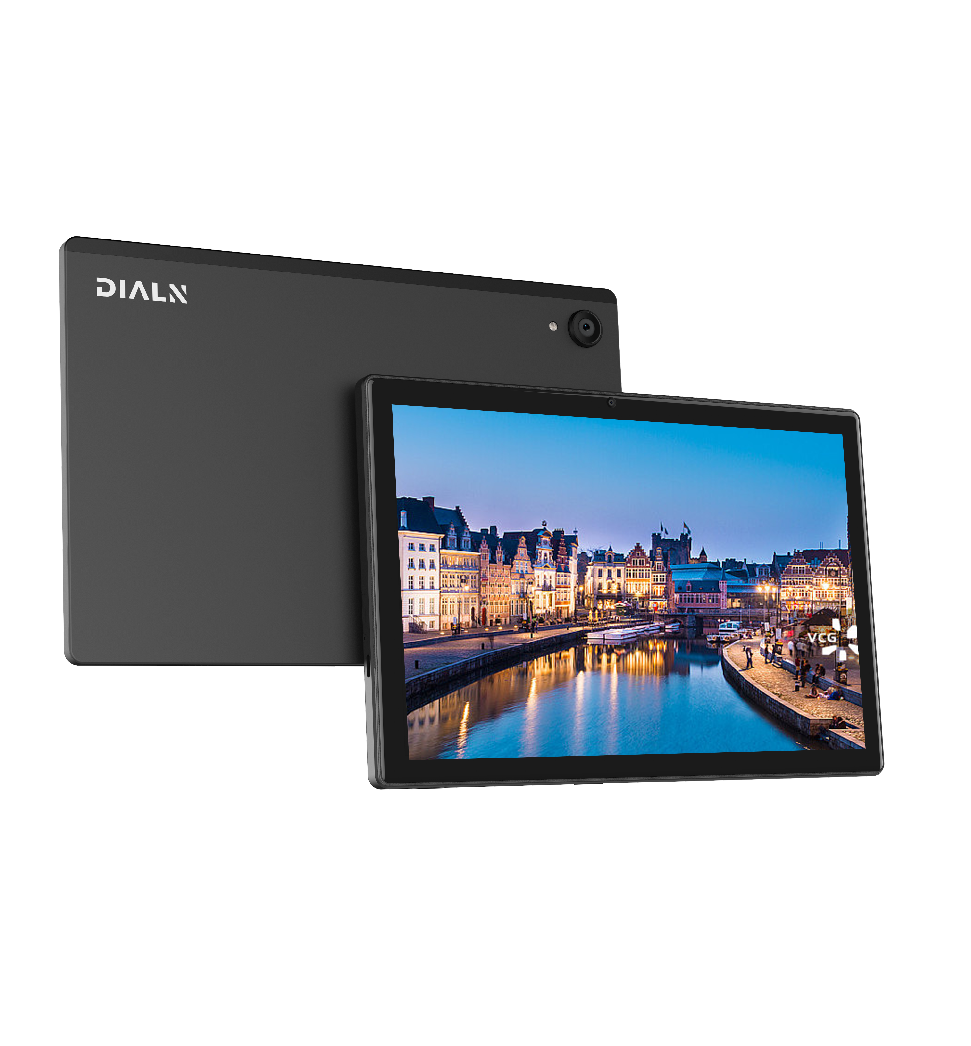 DIALN S10 4G LTE Android Tablet - 10.1 Inch HD Display, 64GB Storage, Dual SIM, GPS - Perfect for Work, Travel & Entertainment