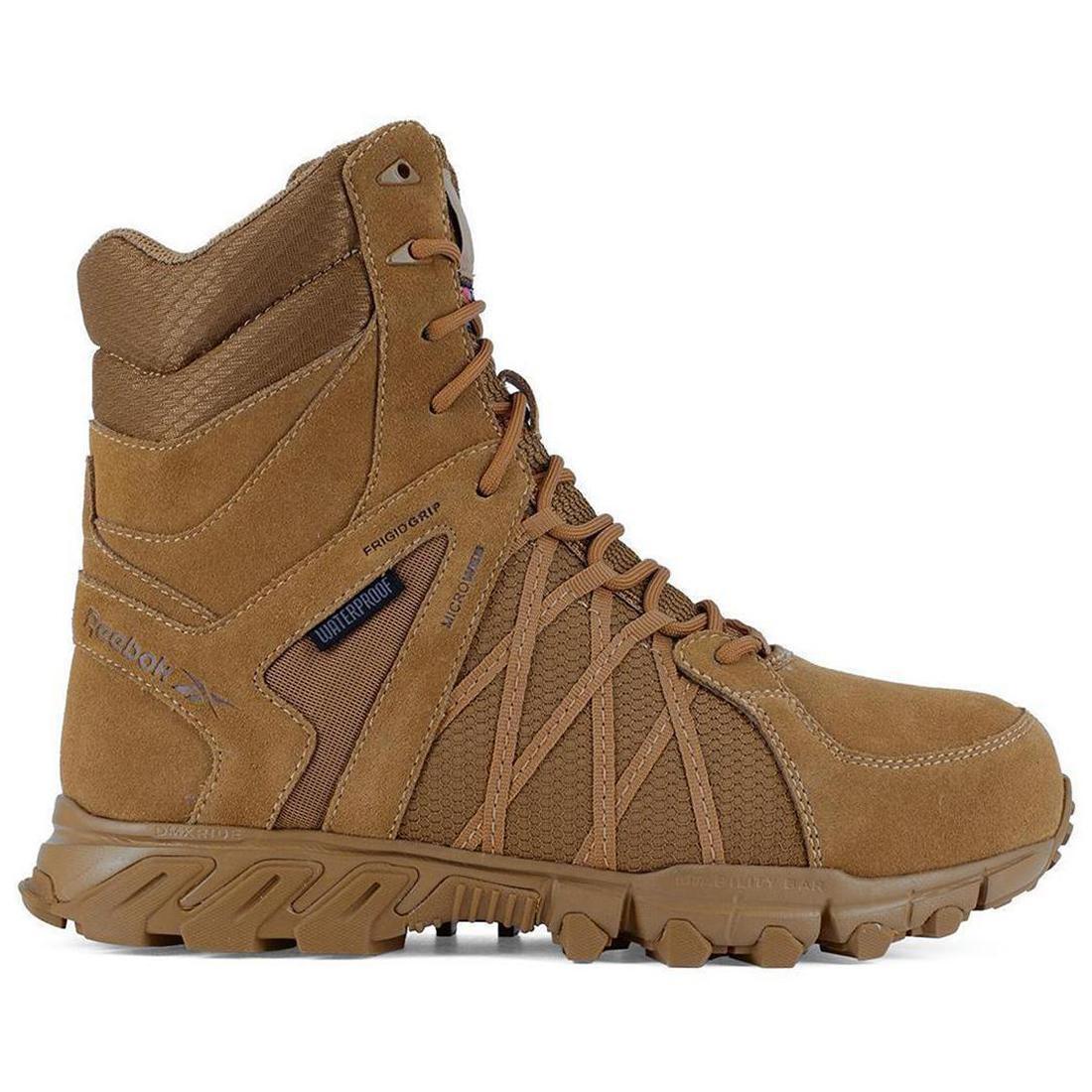 Trailgrip 8 Inch Composite Toe Waterproof Ins Tactical Work Boot Coyote