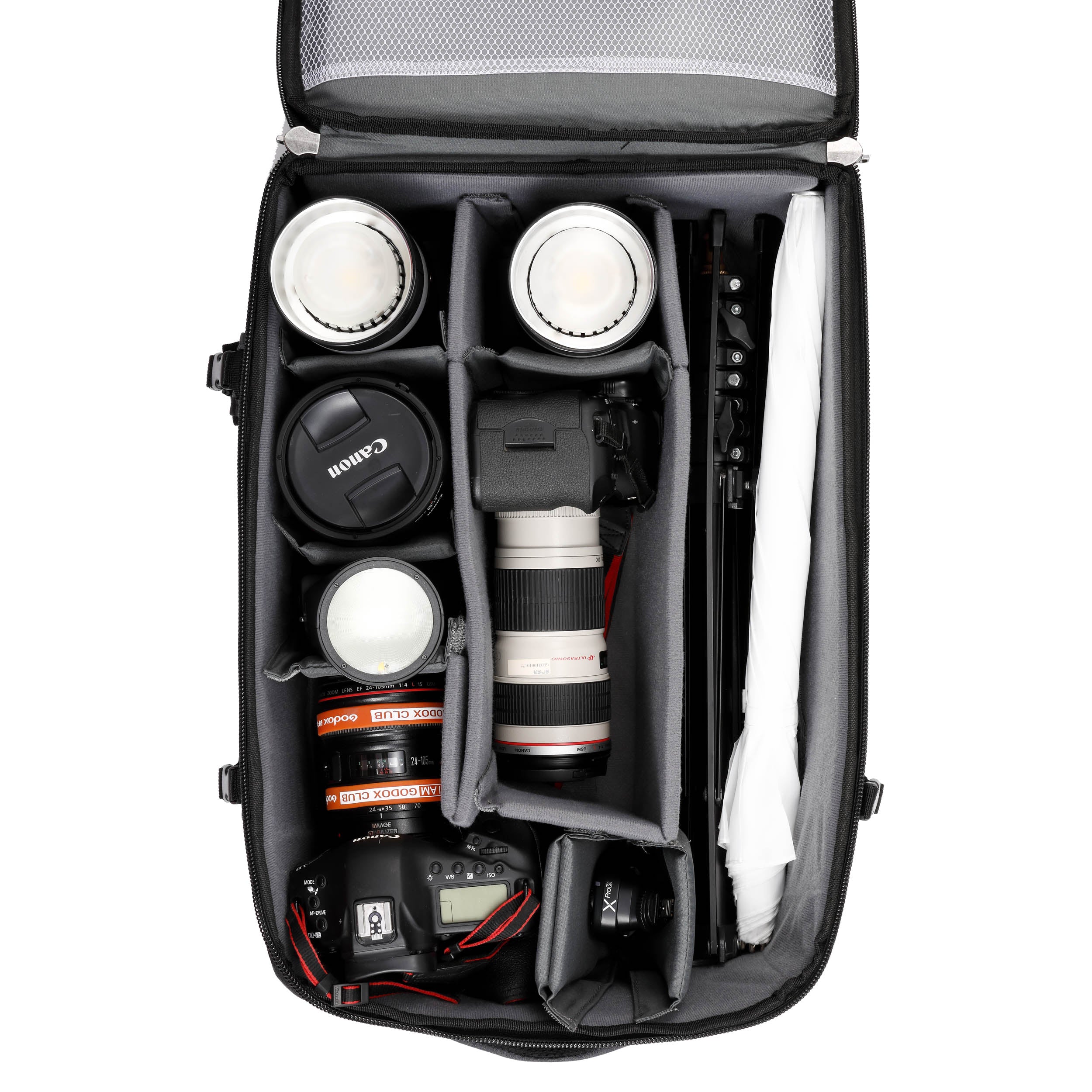 Godox CB17 Large Photography Equipment Roller Bag - Durable Hard Wearing Case for Camera Gear & Studio Equipment - Perfect for Travel, On-Location Shoots & Professional Photographers