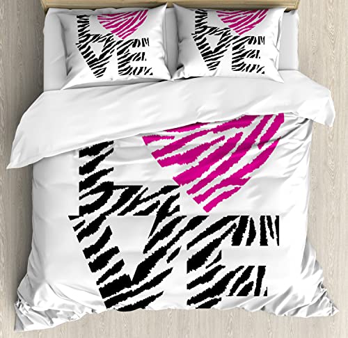 White Hot Pink and Black