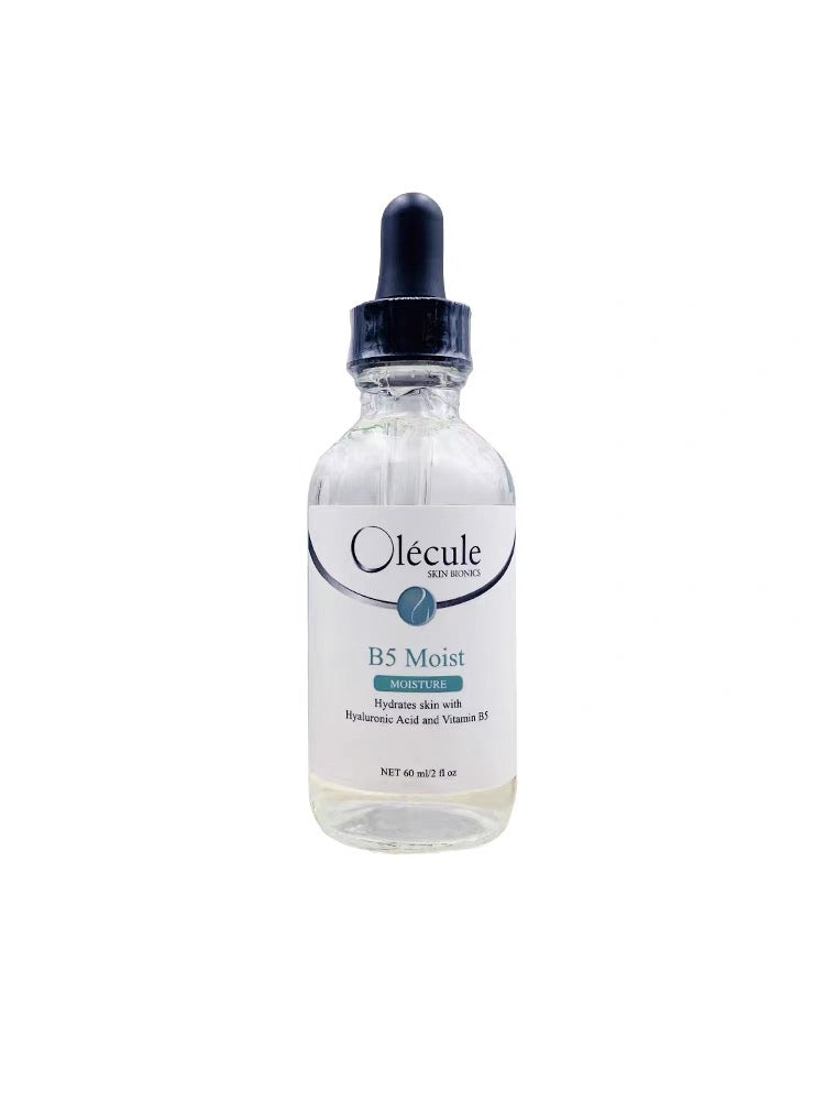Olecule B5 Moist Hydrating Serum 60ml - Oil-Free Moisturizing Essence for Clear & Smooth Skin - Perfect for Daily Skincare & Hydration Boost