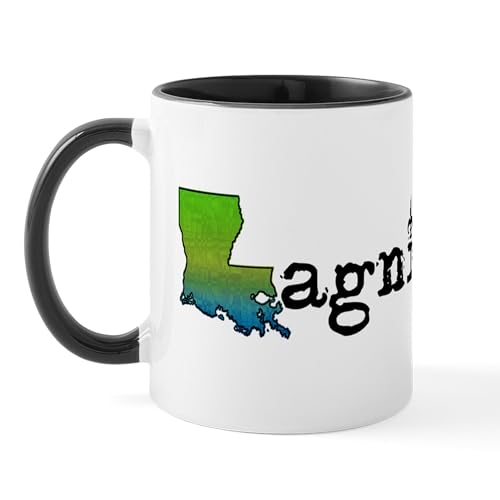 White/Black Inside - Louisiana Lagniappe Mug