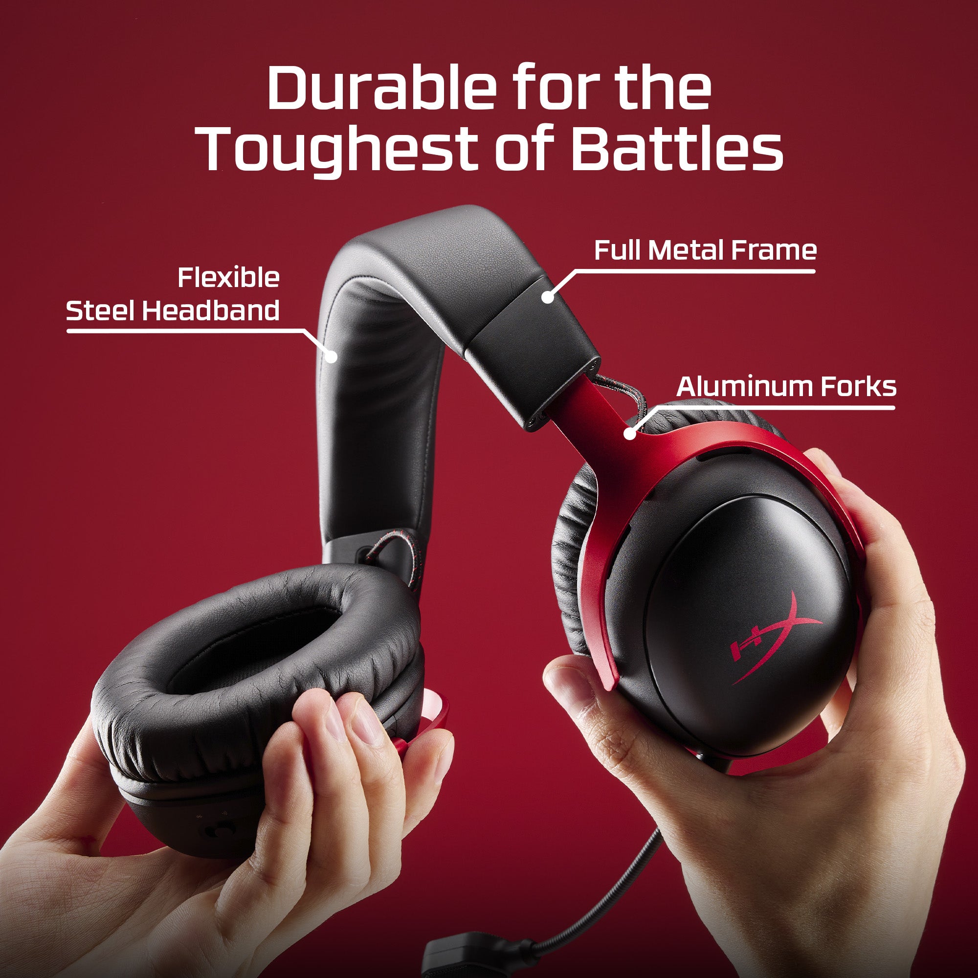 HyperX Cloud III S Wireless Gaming Headset - 7.1 Surround Sound, Noise Cancelling Mic - Perfect for PC, PS5, Xbox & Competitive Gaming