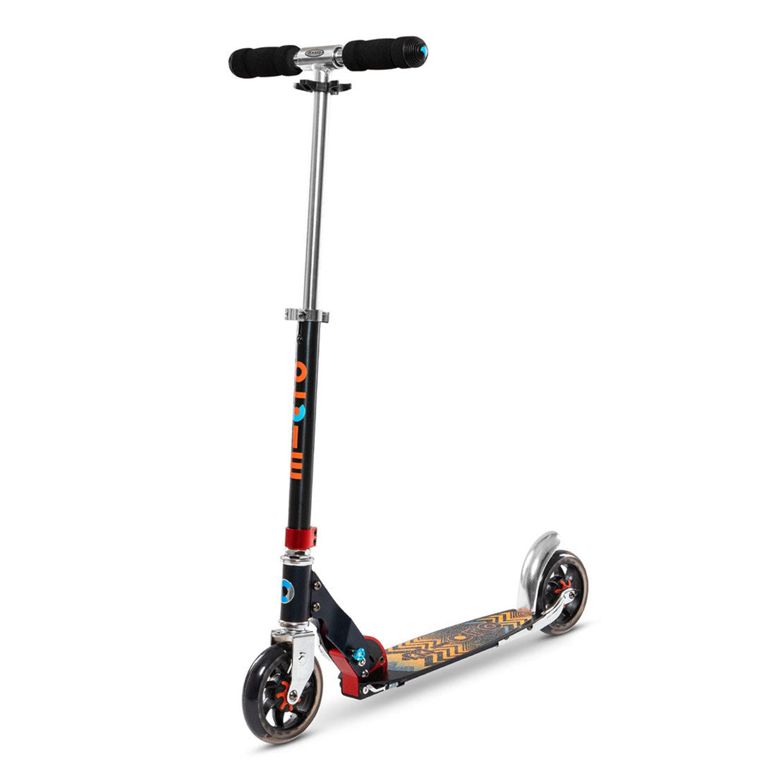 Micro Speed Plus Scooter - Black/Orange - High Performance Electric Scooter for Adults & Teens - Perfect for Commuting & Urban Travel