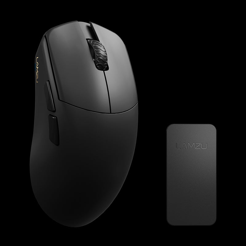 Lamzu Maya 4K Wireless Gaming Mouse - Ultra-Lightweight Ergonomic Design, 4000Hz Polling Rate, Perfect for FPS, MOBA & Esports Gaming