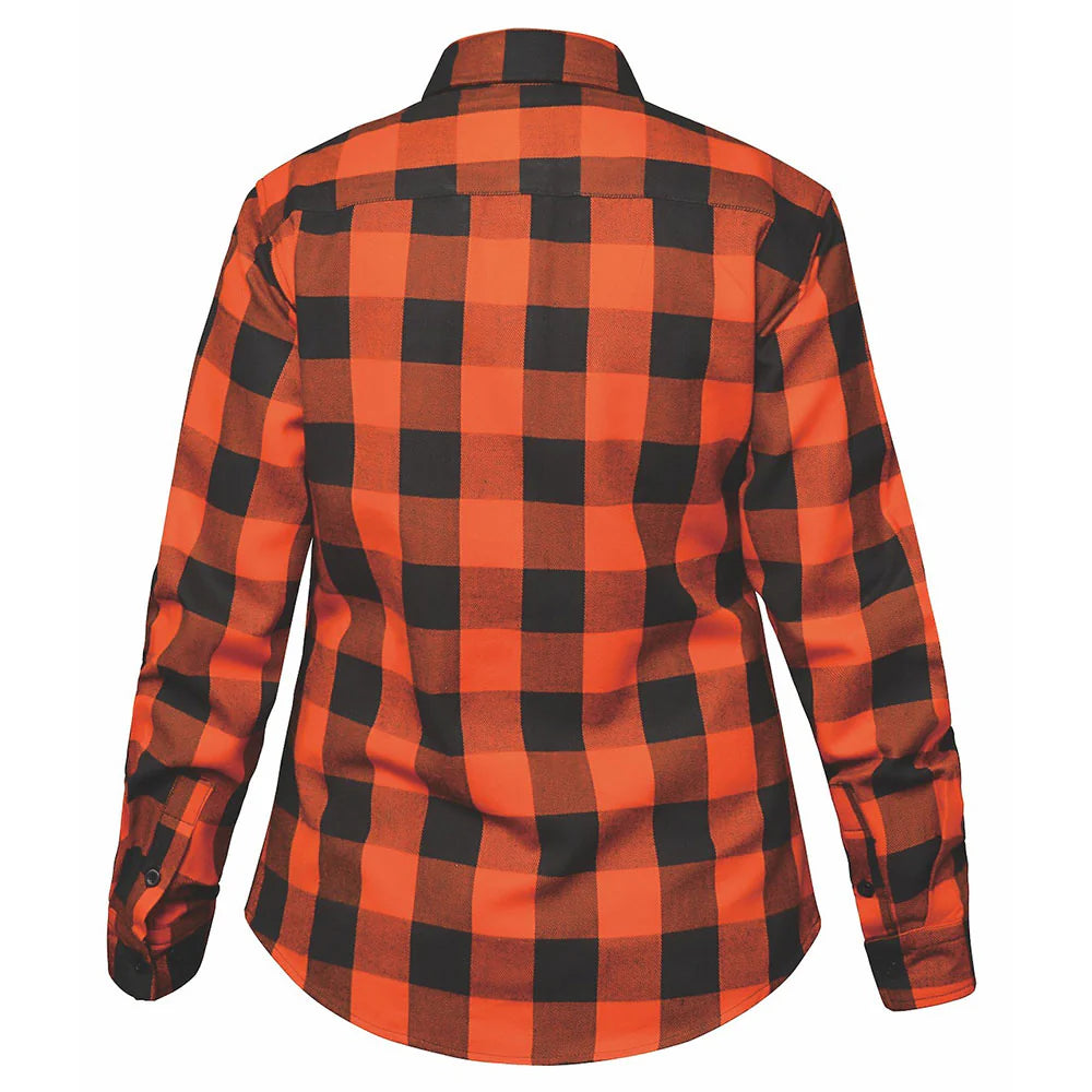 UNIQ Riding Gear Women's Flannel Shirt - 6 Color Options for Casual Wear, Outdoor Adventures & Horseback Riding