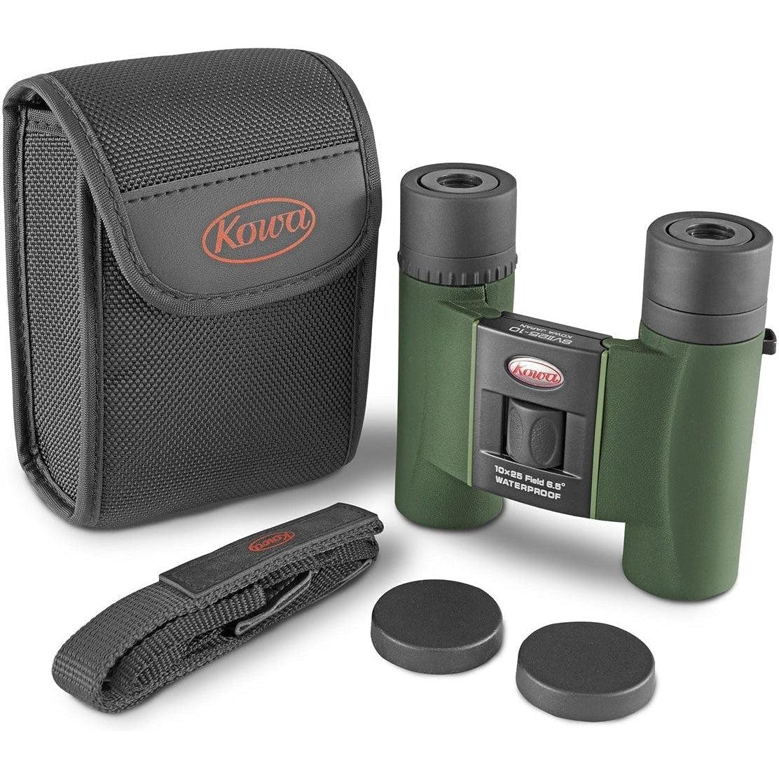 Kowa SV II 10x25 Compact Binoculars - High Performance Lightweight Travel & Bird Watching Optics - Perfect for Hiking, Hunting, and Outdoor Adventures