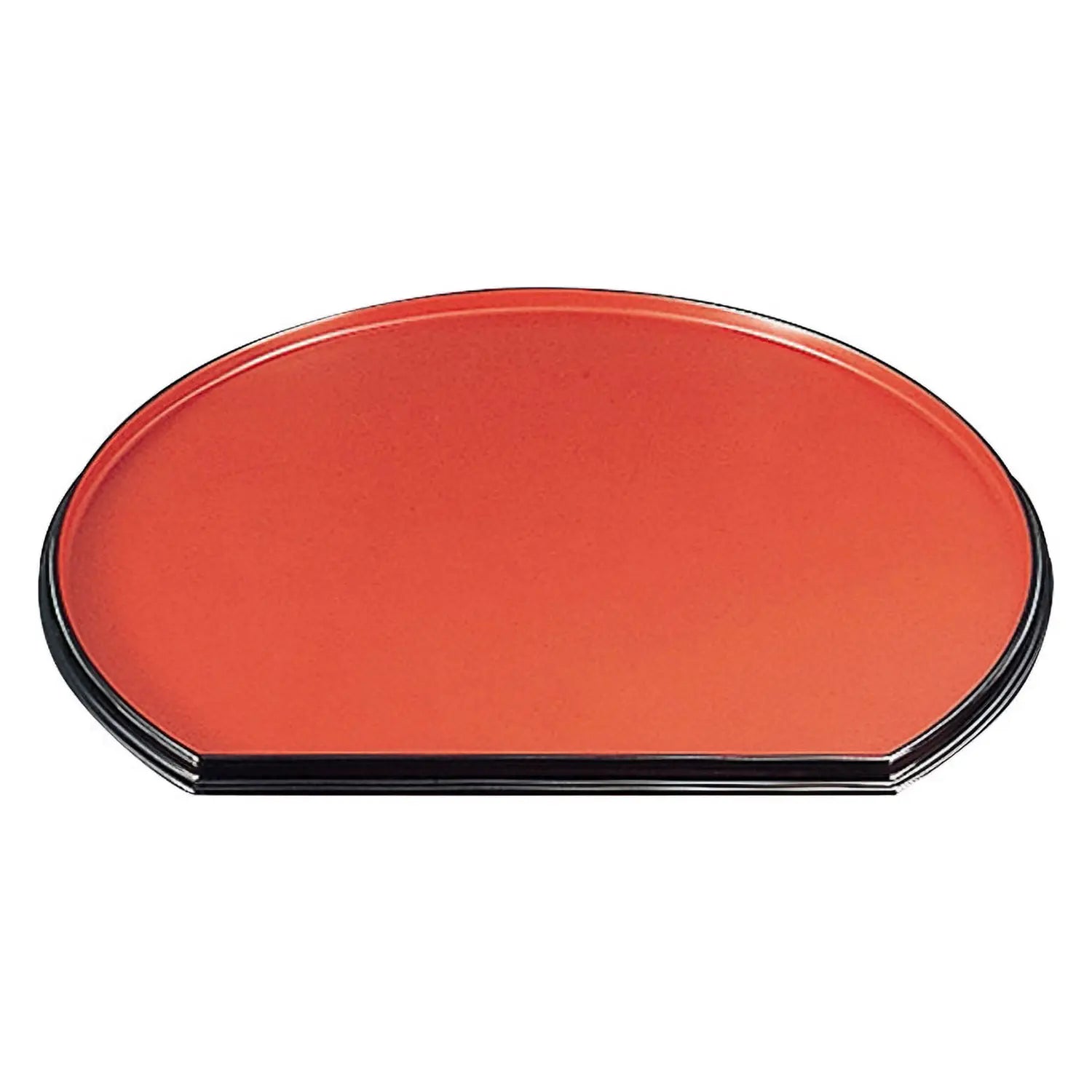 Fukui Craft ABS Resin Half Moon Reversible Serving Tray - Durable & Stylish Kitchen Dining Serving Dish for Parties, Home Decor, and Entertaining Guests