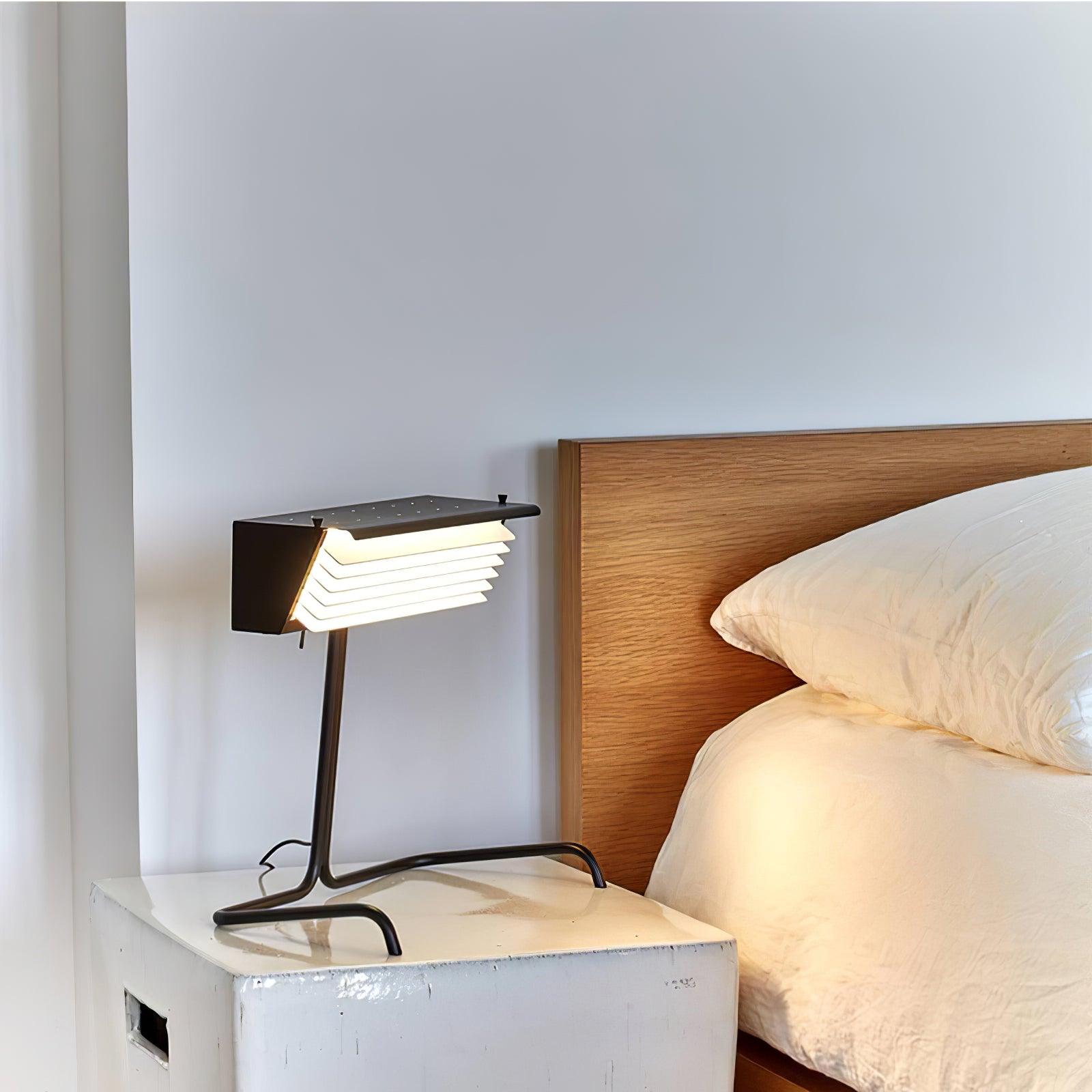 Xalor Modern LED Table Lamp with Touch Control - Adjustable Brightness for Bedroom, Living Room, and Office - Perfect for Reading, Working, and Relaxing