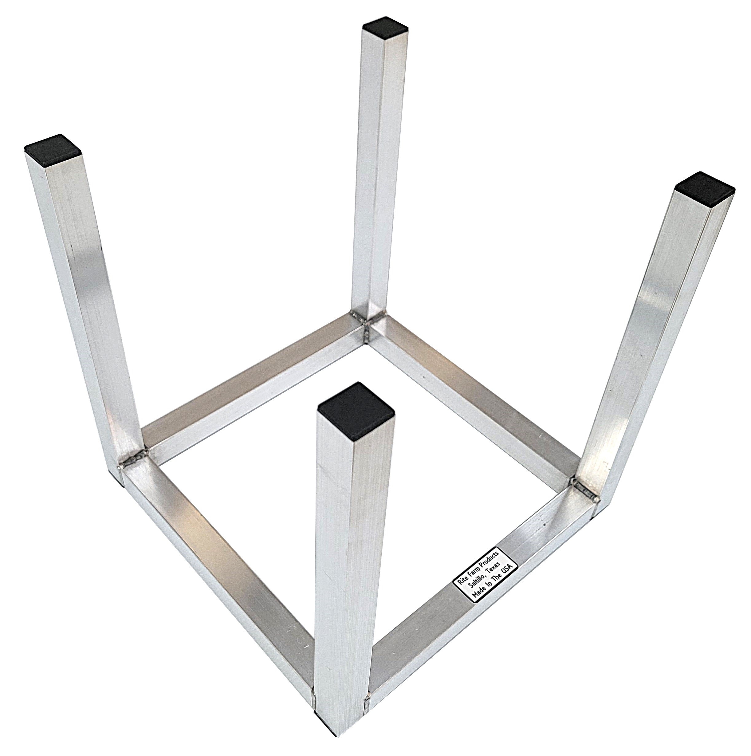 12 Inch Chicken Drying Rack with 4 Stations - Heavy Duty Poultry Processing Stand for Shrink Bags | Perfect for Butcher Shops, Home Kitchen & BBQ Prep