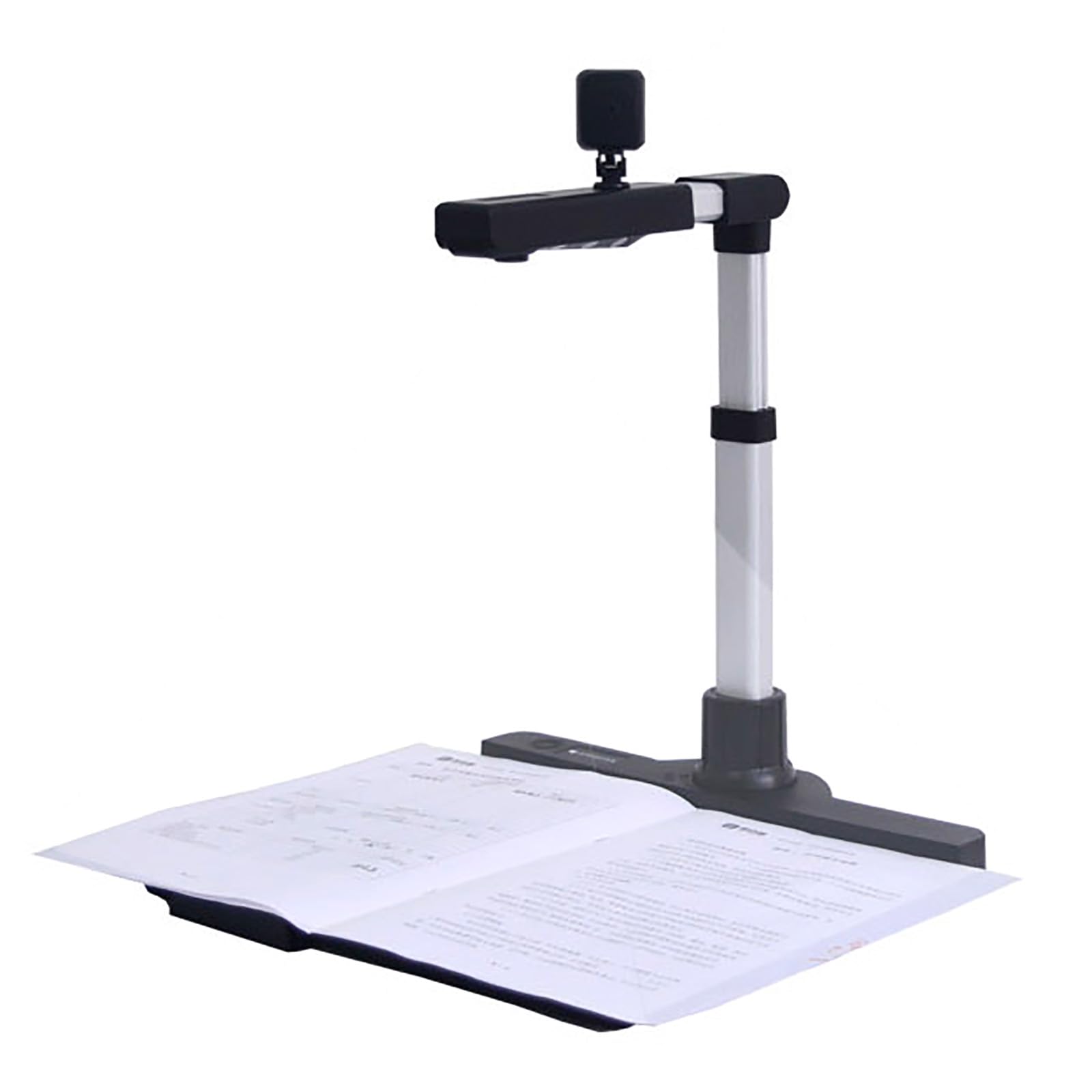 Portable A4 Document Scanner with 6 LED Lights & Dual Lens - 1500W Pixel, 1s/Page Fast Scanning, Smart Background Removal - Perfect for Photos, Books, ID Cards, Magazines - Ideal for Home Office, Business, Travel & Archiving