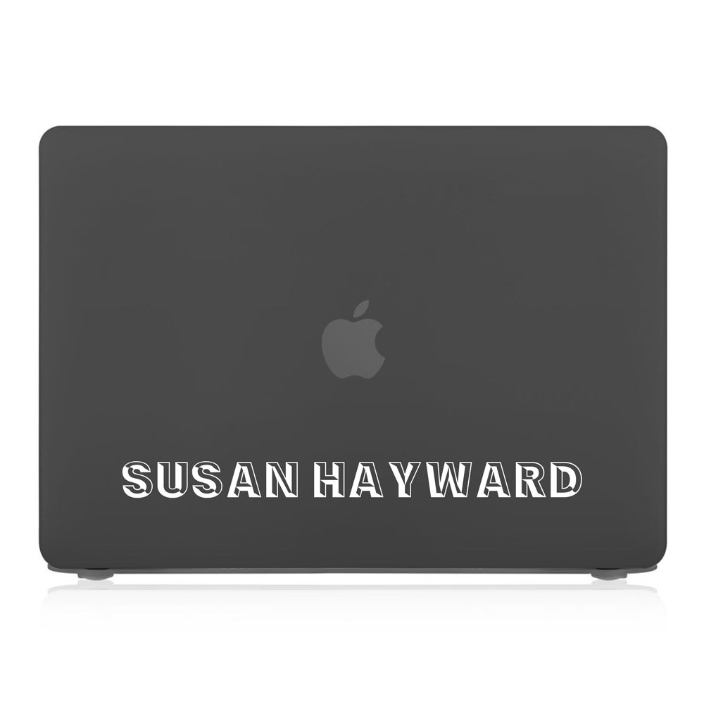 Durable MacBook Hardshell Case with 3D Signature Design - Slim Protective Cover for MacBook Air/Pro - Perfect for Work, Travel & School Use