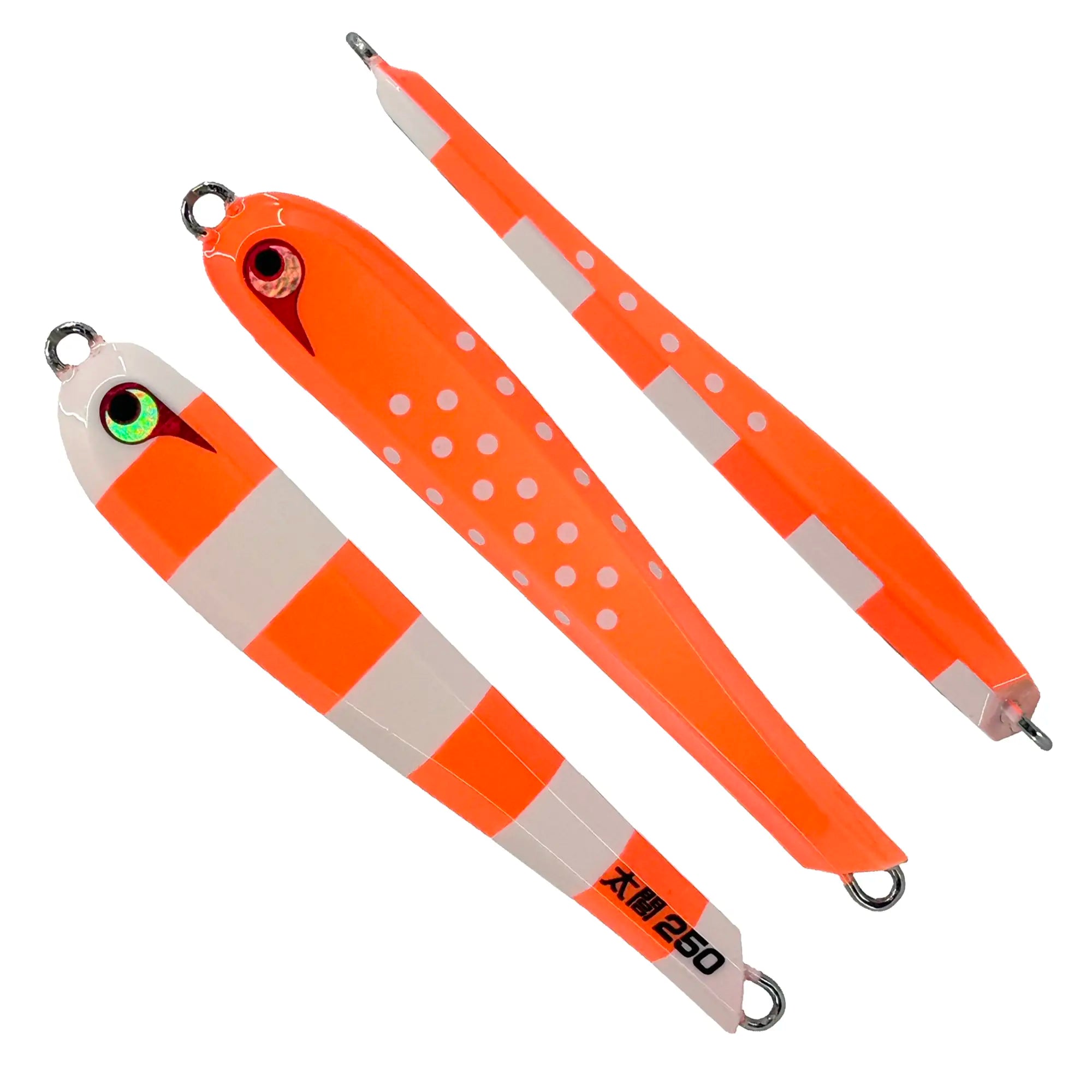 Bozles TG Taiko Hideyoshi 250g Tungsten Slow Jigs - Premium Fishing Lures for Bass, Walleye & Saltwater - Perfect for Deep Water & Vertical Jigging