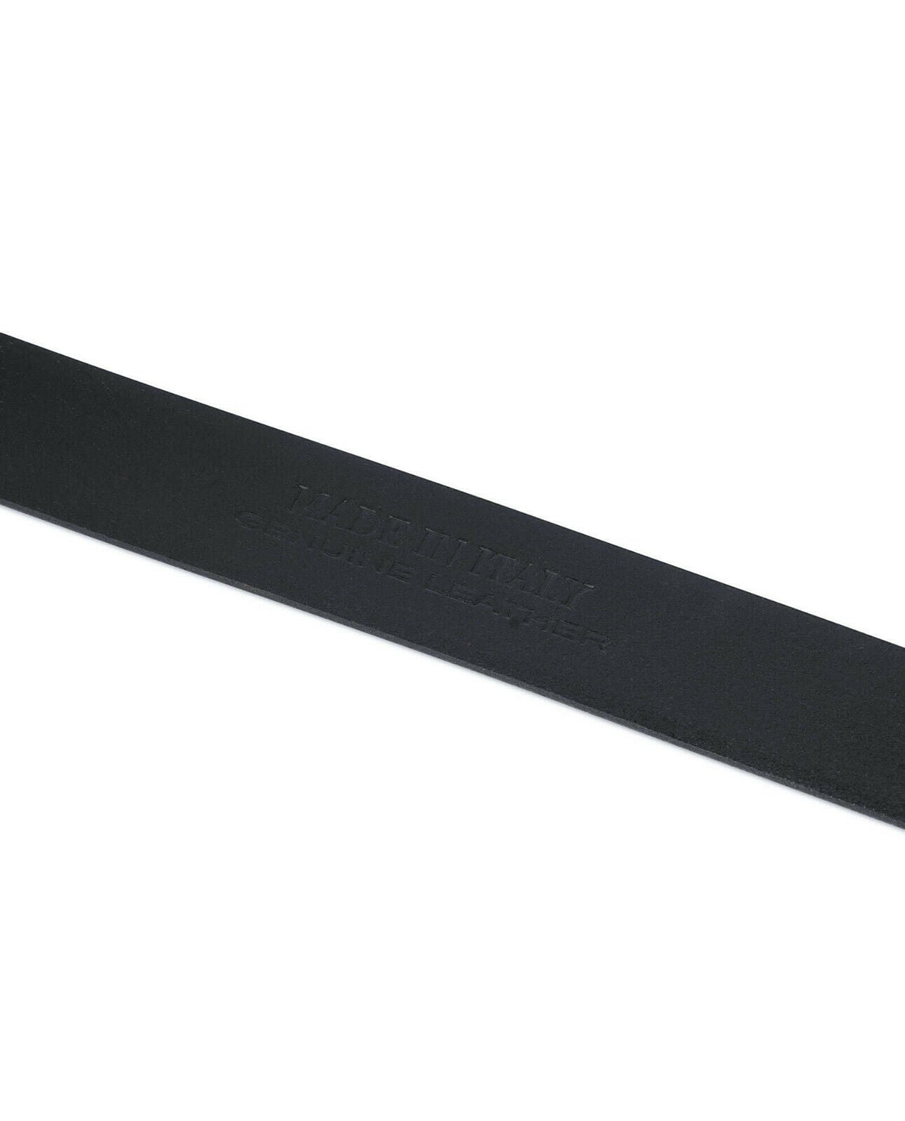 Genuine Leather Navy Blue Men's Belt Strap for Fendi Buckle 35mm Replacement - Perfect for Casual, Business & Formal Outfits