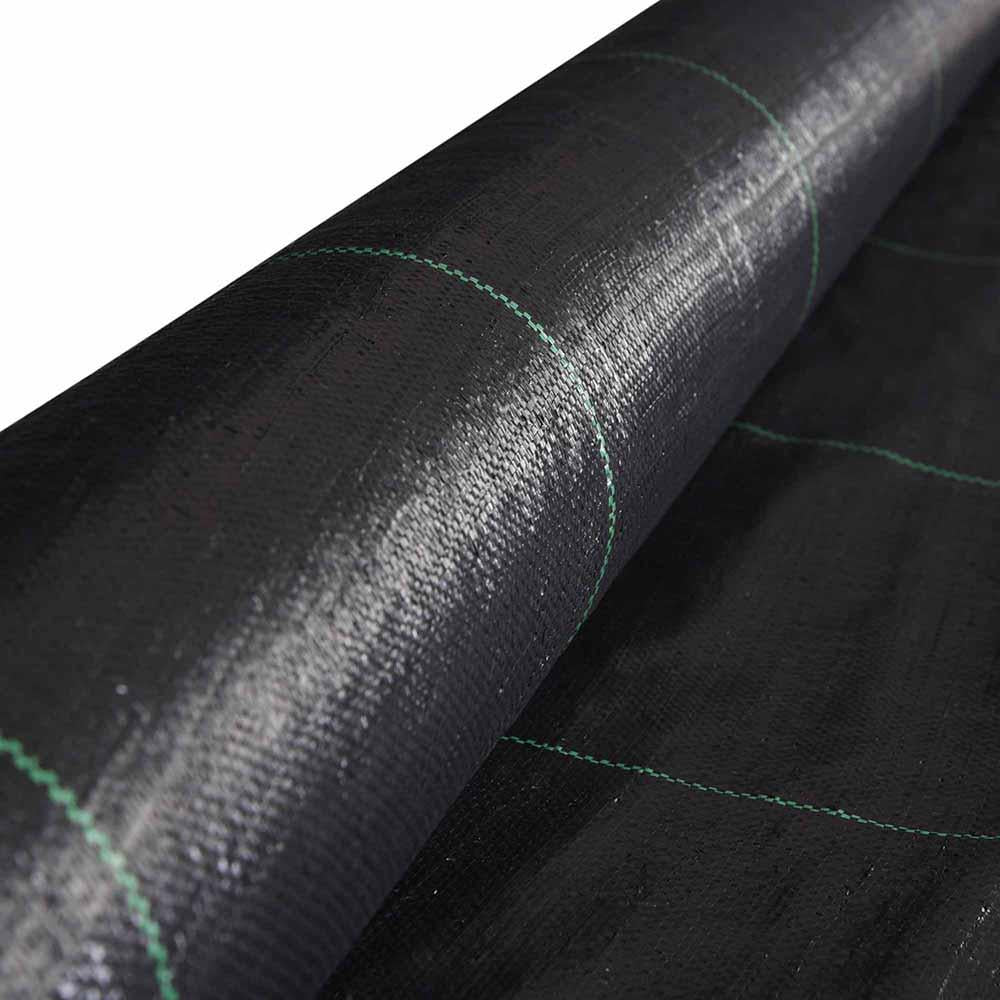 Premium 3ft x 250ft Weed Block Landscape Fabric - Heavy Duty 5.6oz Woven Polypropylene Ground Cover for Gardens, Lawns & Landscaping - Durable Weed Control Barrier for Flower Beds, Vegetable Gardens & Pathways