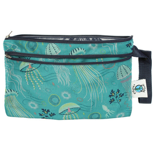 Planet Wise Wet Dry Clutch Bag - Reusable Eco-Friendly Diaper Wet Bag for Babies & Toddlers - Perfect for Daycare, Travel, and On-the-Go Essentials
