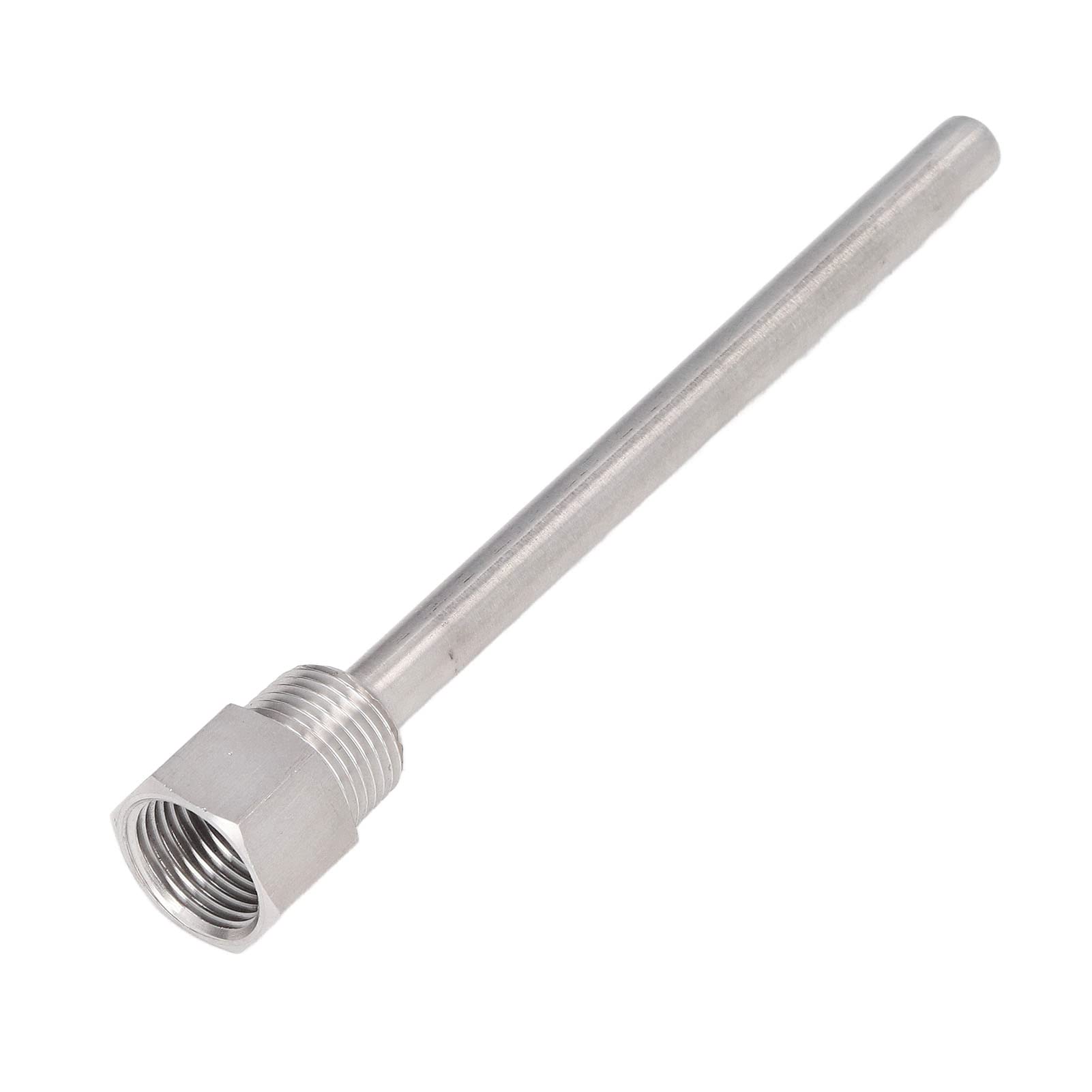 GLOGLOW Stainless Steel Thermowell - Quick Fit Heat Resistant Temperature Sensor Probe for Industrial & Home Use - Perfect for HVAC, Brewing, and Food Processing Applications