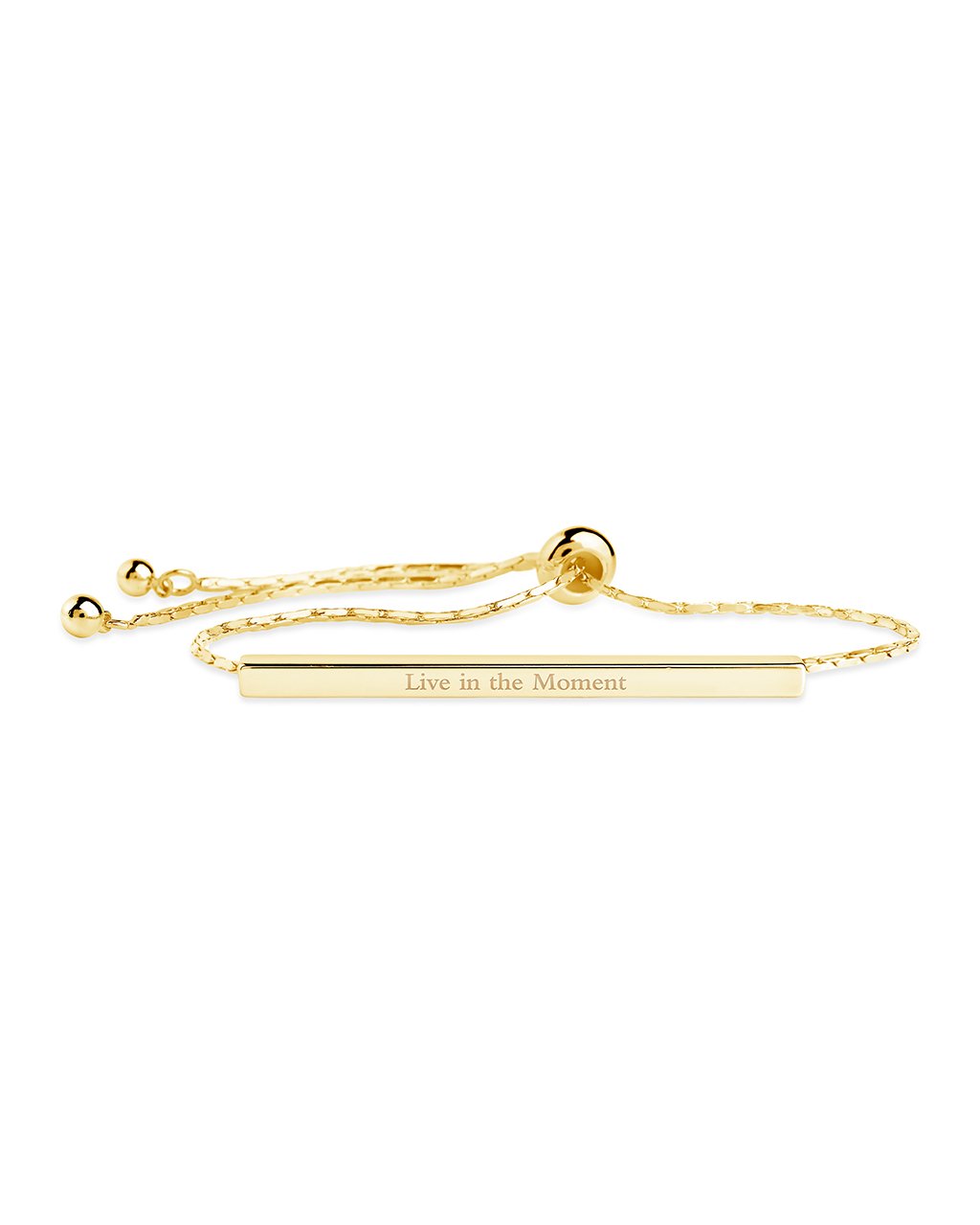 Inspirational Bar Slider Bracelet for Women - Motivational Jewelry Gift for Her - Perfect for Everyday Wear, Work & Special Occasions