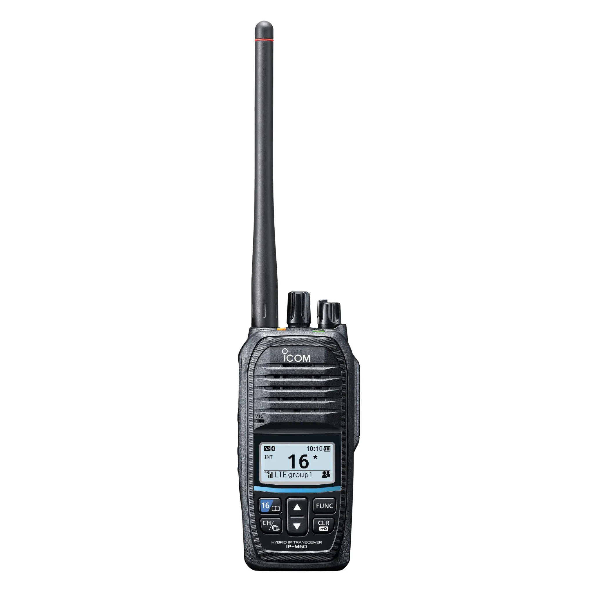 Icom IPM60 Marine VHF and LTE Hybrid Portable Radio - Waterproof Handheld for Boating, Fishing & Emergency Communication