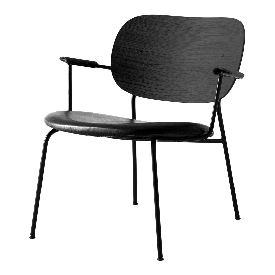 Co Lounge Chair - Upholstered Seat for Living Room, Bedroom & Office - Comfortable Modern Accent Chair for Relaxing, Reading & Lounging