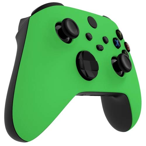 MODDEDZONE Custom Wireless Controller for Xbox One S/X & PC - Exclusive Unique Designs | USA-Made Soft Green Gamepad | Perfect Gaming Gift for Enthusiasts | Ideal for Competitive Gaming & Casual Play
