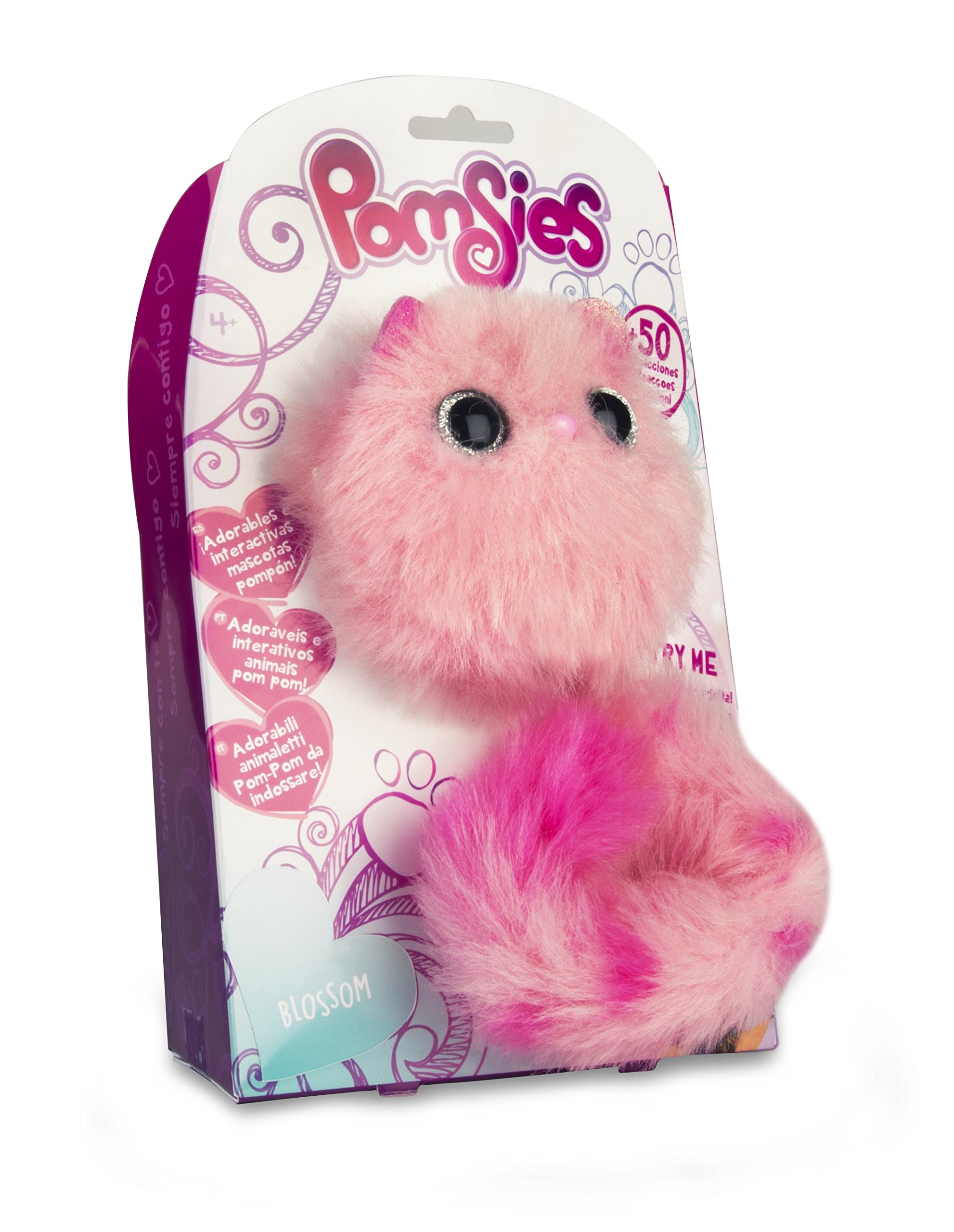 IMC Toys Pomsies Sweat Interactive Plush Toy (98374) - Multicolor Cute Pet for Kids, Perfect for Playtime, Gifts & Collectibles