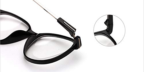 Myopia Glasses for Men & Women - Oversized Frame Prescription Eyeglasses for Nearsightedness - Perfect for Reading, Working & Daily Use