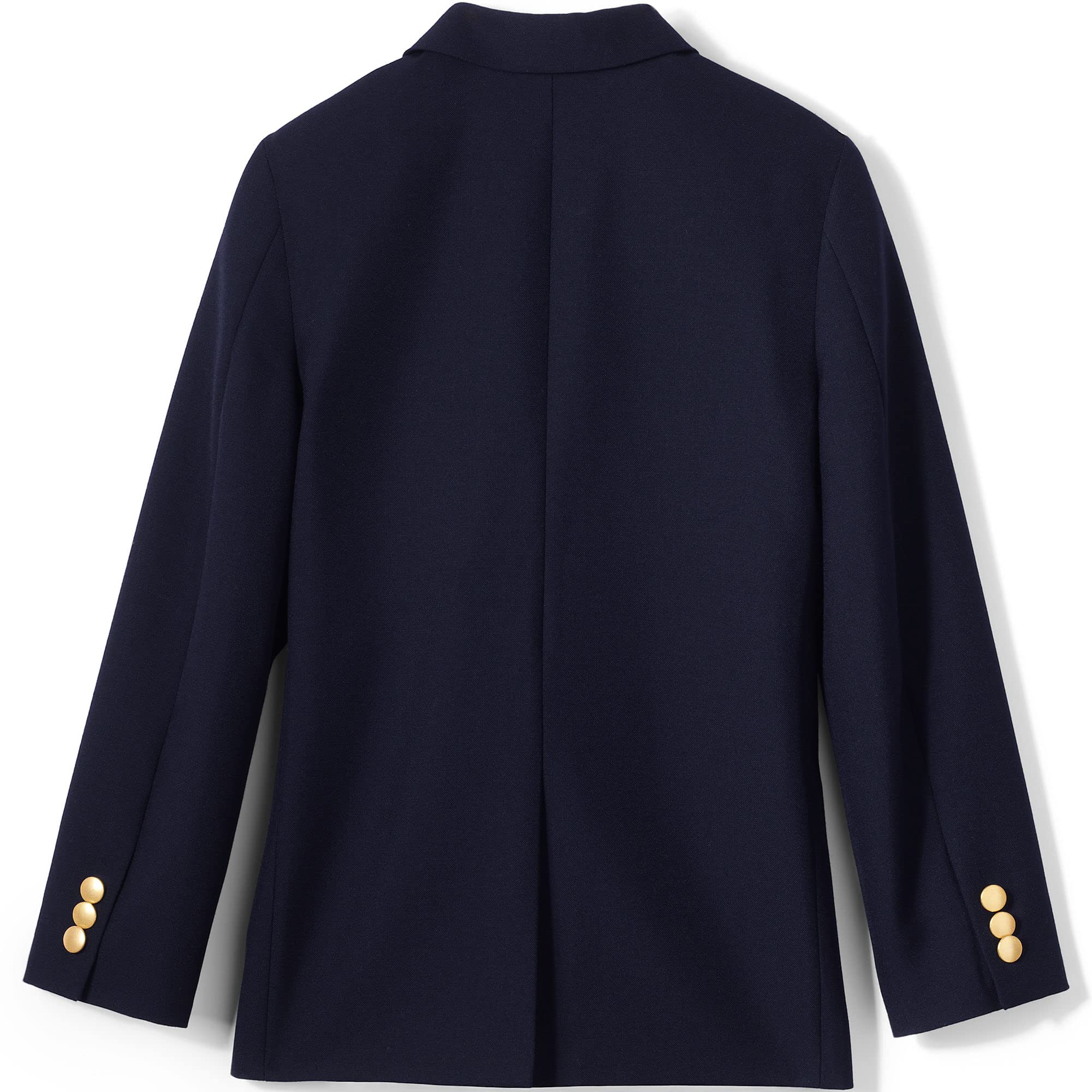 Lands' End Boys' Tailored Fit Hopsack Blazer - School Uniform Jacket for Formal Occasions & Academic Events