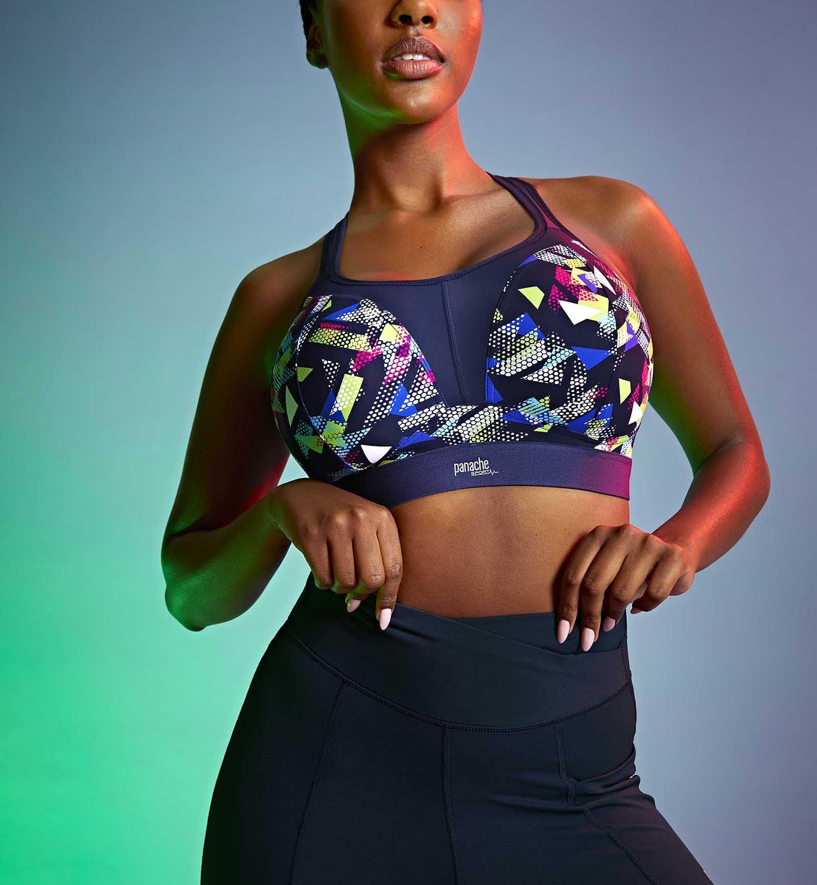 Panache Women's Non-Wired Sports Bra - High Impact Support, Breathable Fabric for Running, Yoga & Gym Workouts