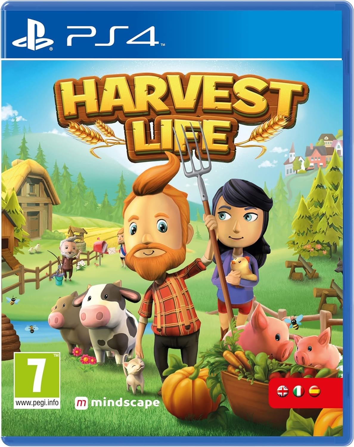 Harvest Life PS4 Game - Farming Simulation Adventure for PlayStation 4 | Perfect for Relaxing Farm Life Experience & Virtual Agriculture Enthusiasts
