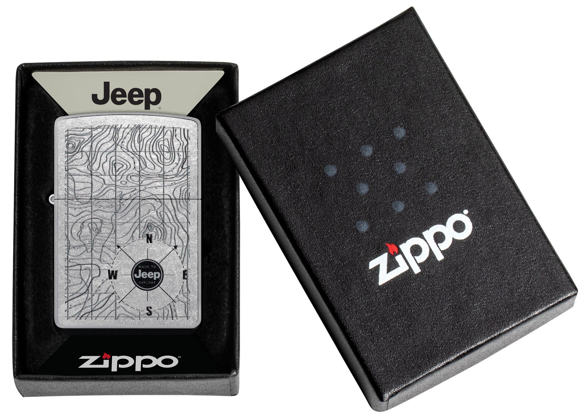 Jeep Topographic Map Design Street Chrome T-Shirt - Outdoor Adventure & Casual Wear for Men & Women
