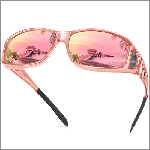 A29 Transparent Pink Frame/Pink Mirrored Lens